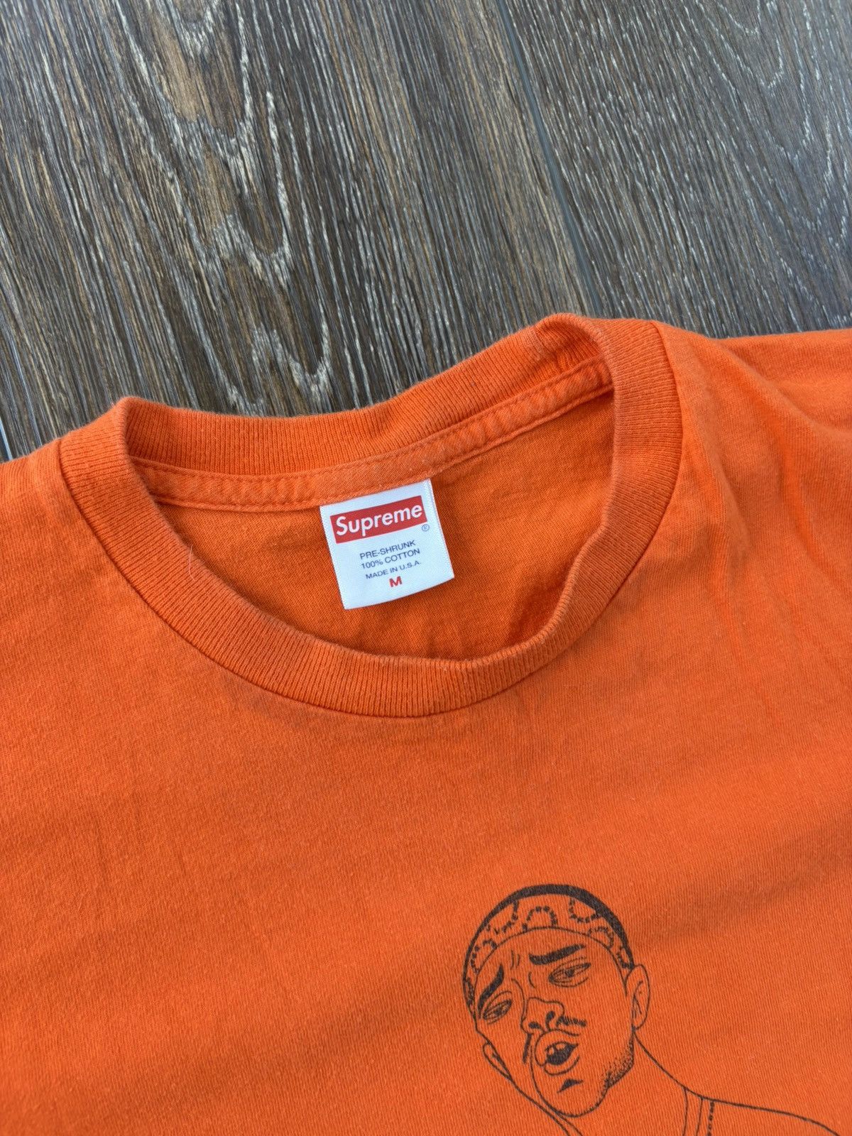 Supreme Supreme Prodigy Tee SS18 Orange Size US M / EU 48-50 / 2 - 4 Thumbnail