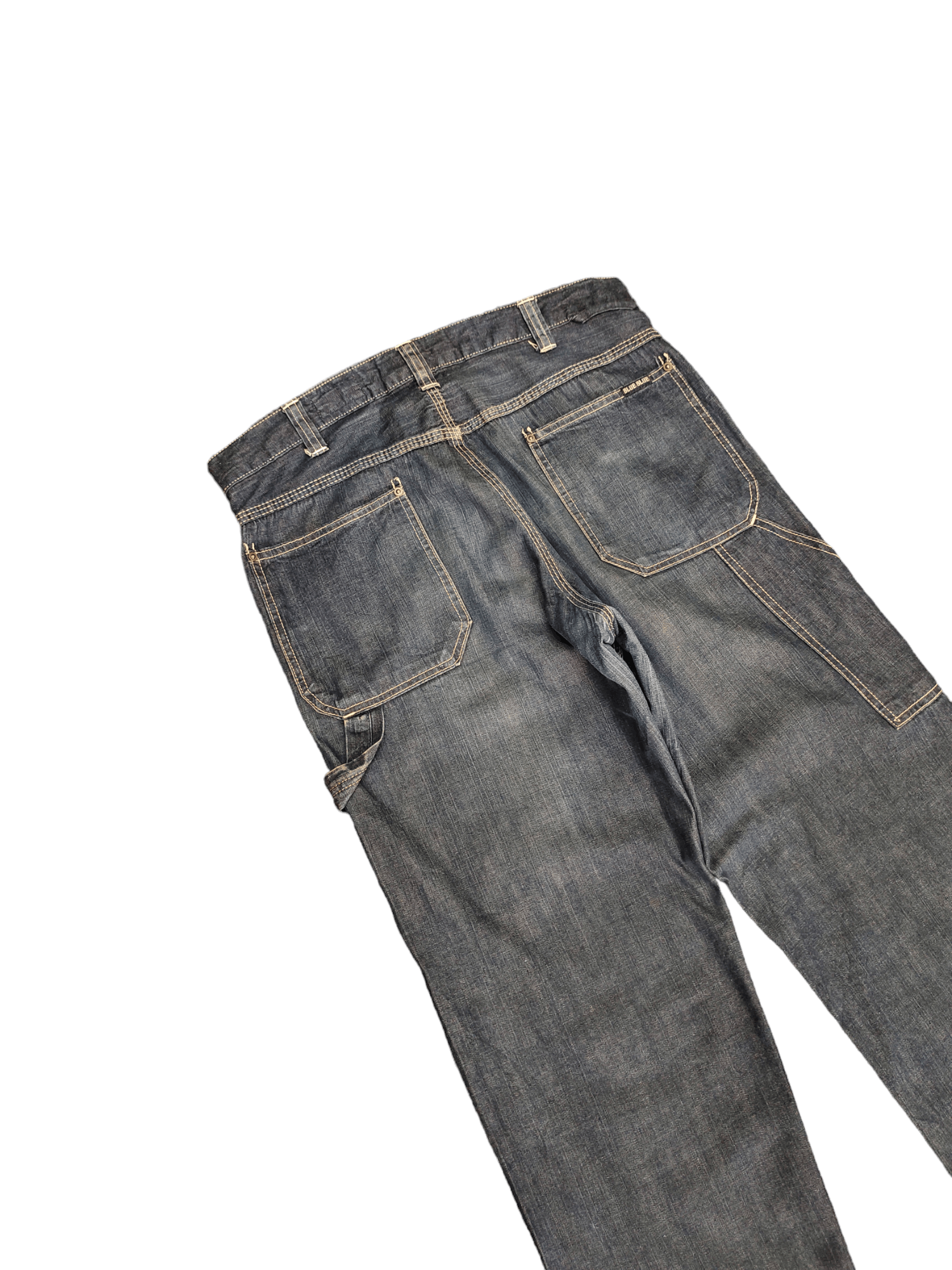Blue Blue Japan Baggy Jeans Blue Blue Indigo Carpenter Denim Pants Size US 34 / EU 50 - 5 Thumbnail