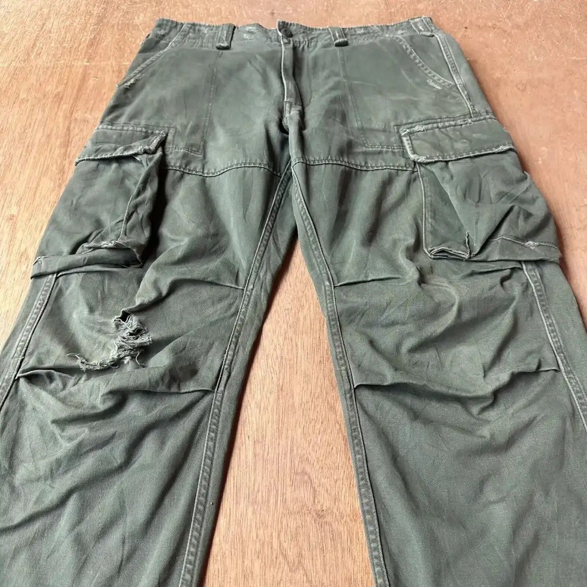 Dickies W33 L31 🔥VINTAGE DICKIES TACTICAL WORKWEAR DISTRESSED CARGO Size US 33 - 8 Thumbnail
