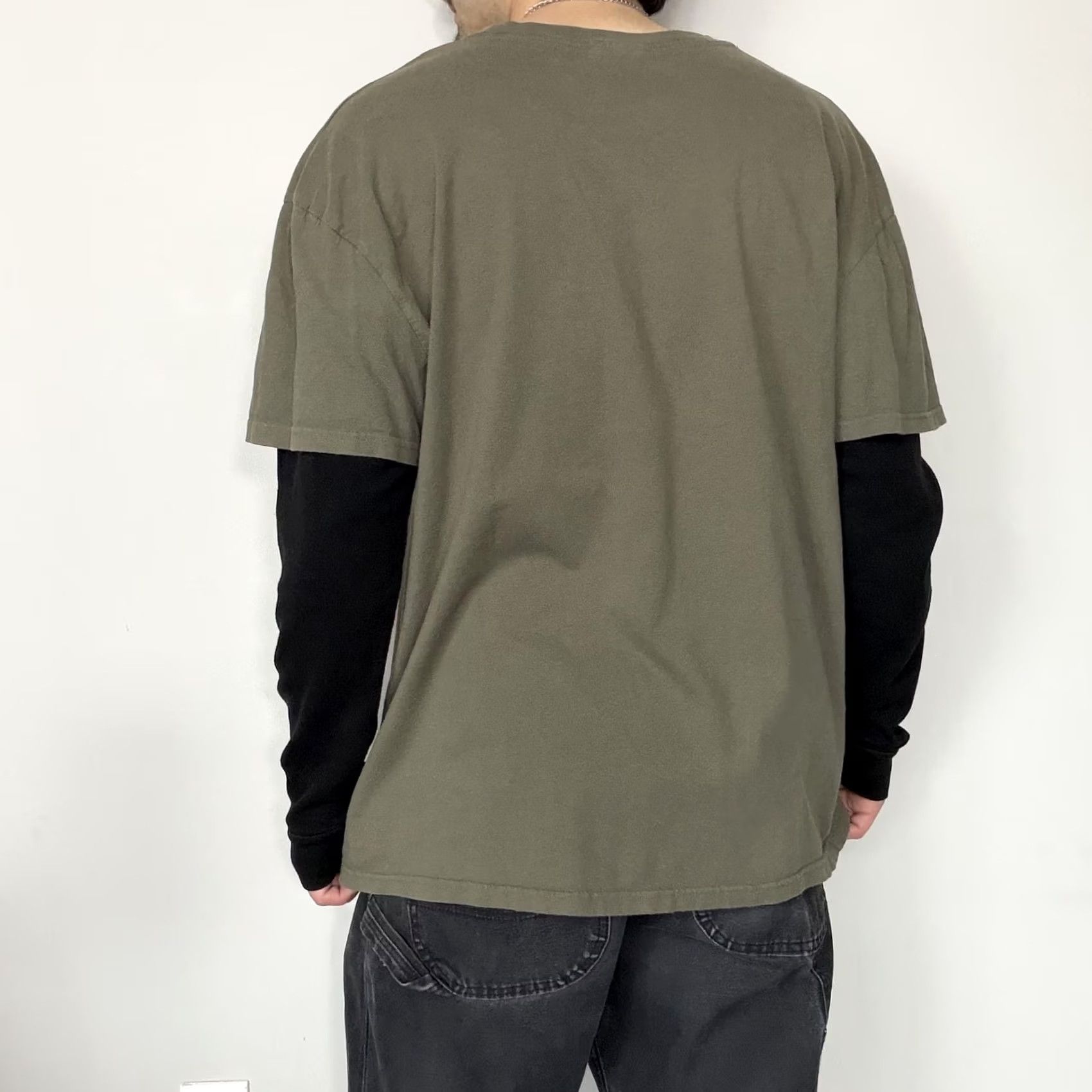 Vintage Y2K Joker Long Sleeve Shirt Mens Large Green Batman Why So Serious Tee Graphic Size US L / EU 52-54 / 3 - 2 Thumbnail