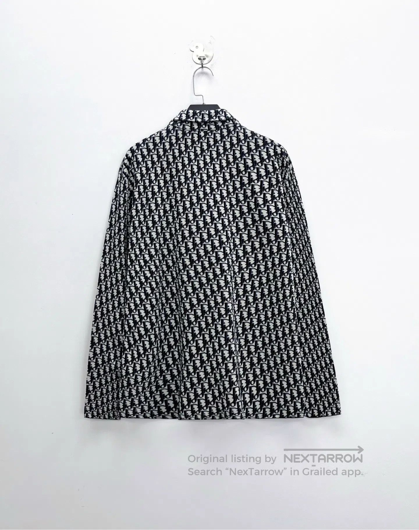 Dior Dior Monogram All-Over Print Cotton Knit Shirt| Size US M / EU 48-50 / 2 - 2 Thumbnail