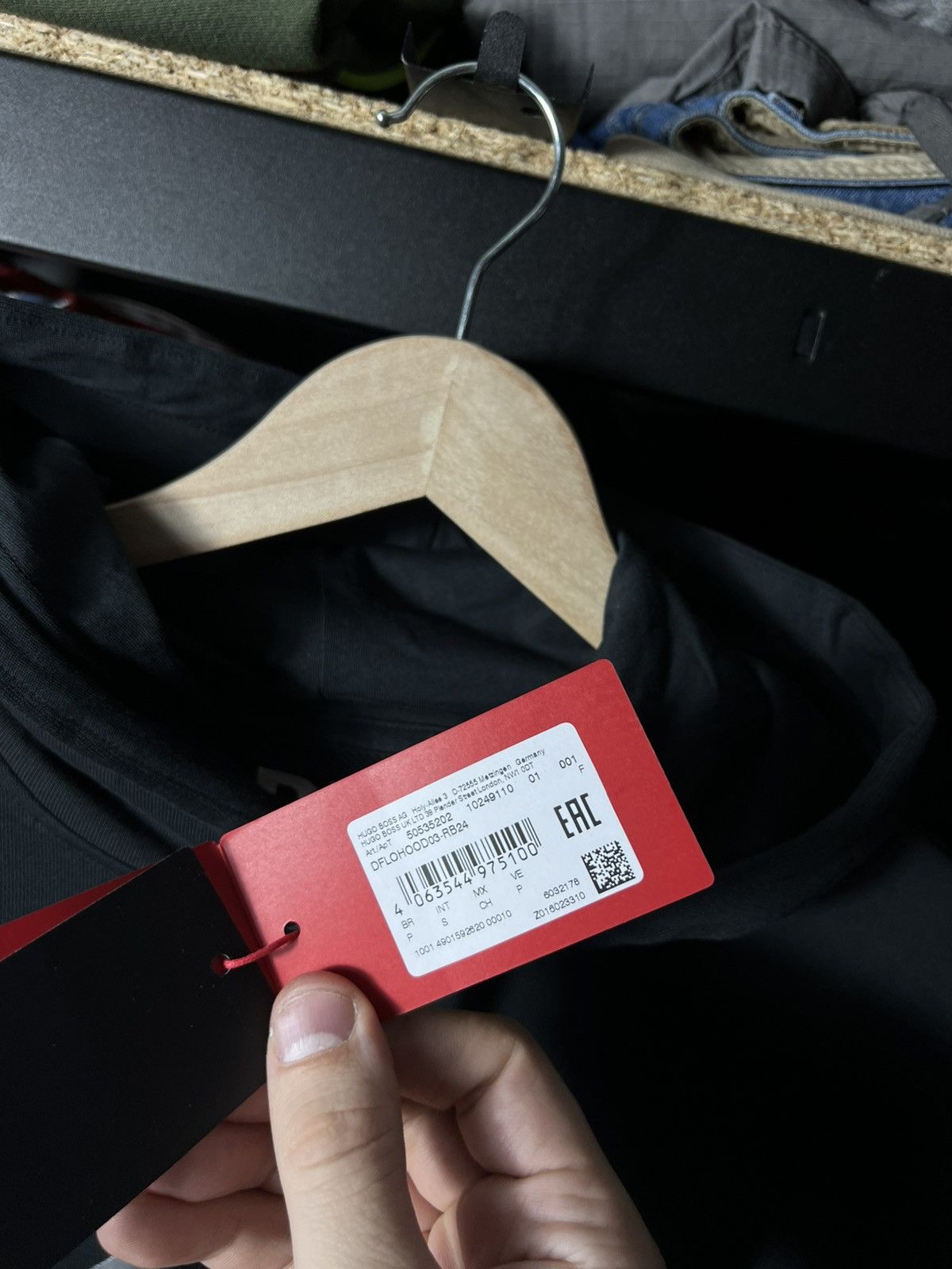 Hugo HUGO Red Bull Racing Oversized Hoodie Black F1 Visa Cash App Size US S / EU 44-46 / 1 - 13 Thumbnail