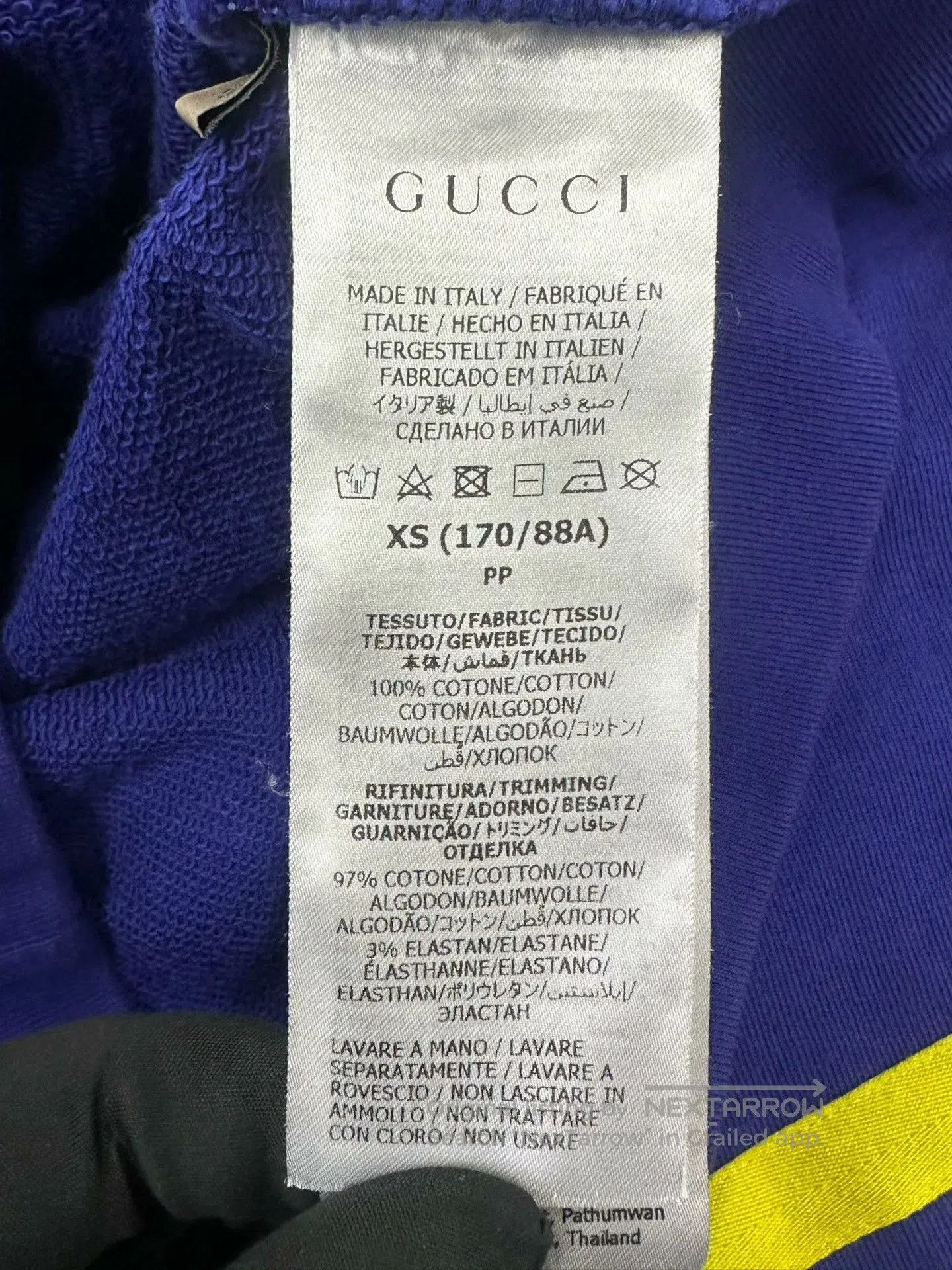 Gucci Gucci Blue Double G Logo Long . Size XS / US 0-2 / IT 36-38 - 4 Thumbnail