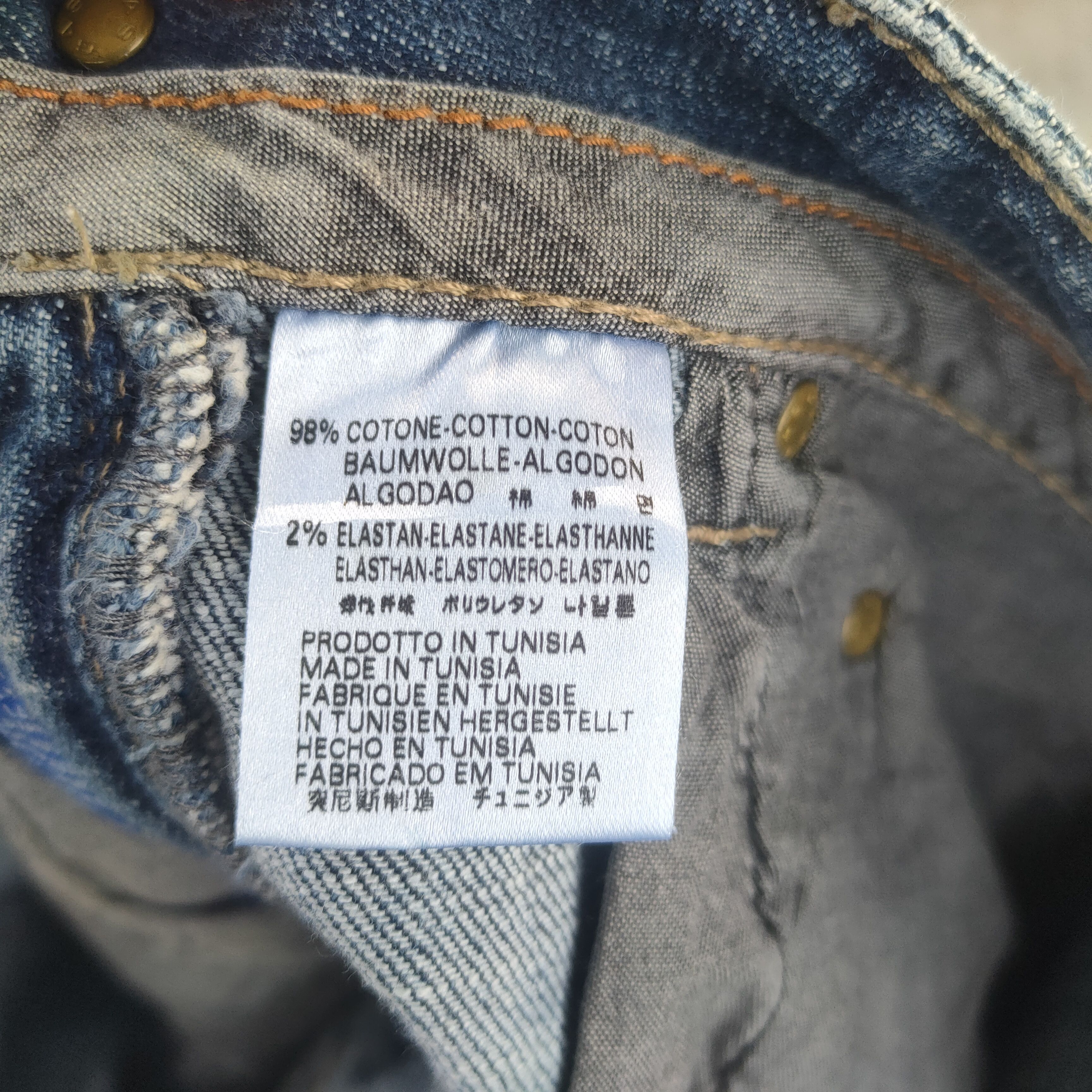 GAS × Jean × Vintage VINTAGE GAS FADED JEANS DENIM PANTS Size US 31 - 14 Thumbnail