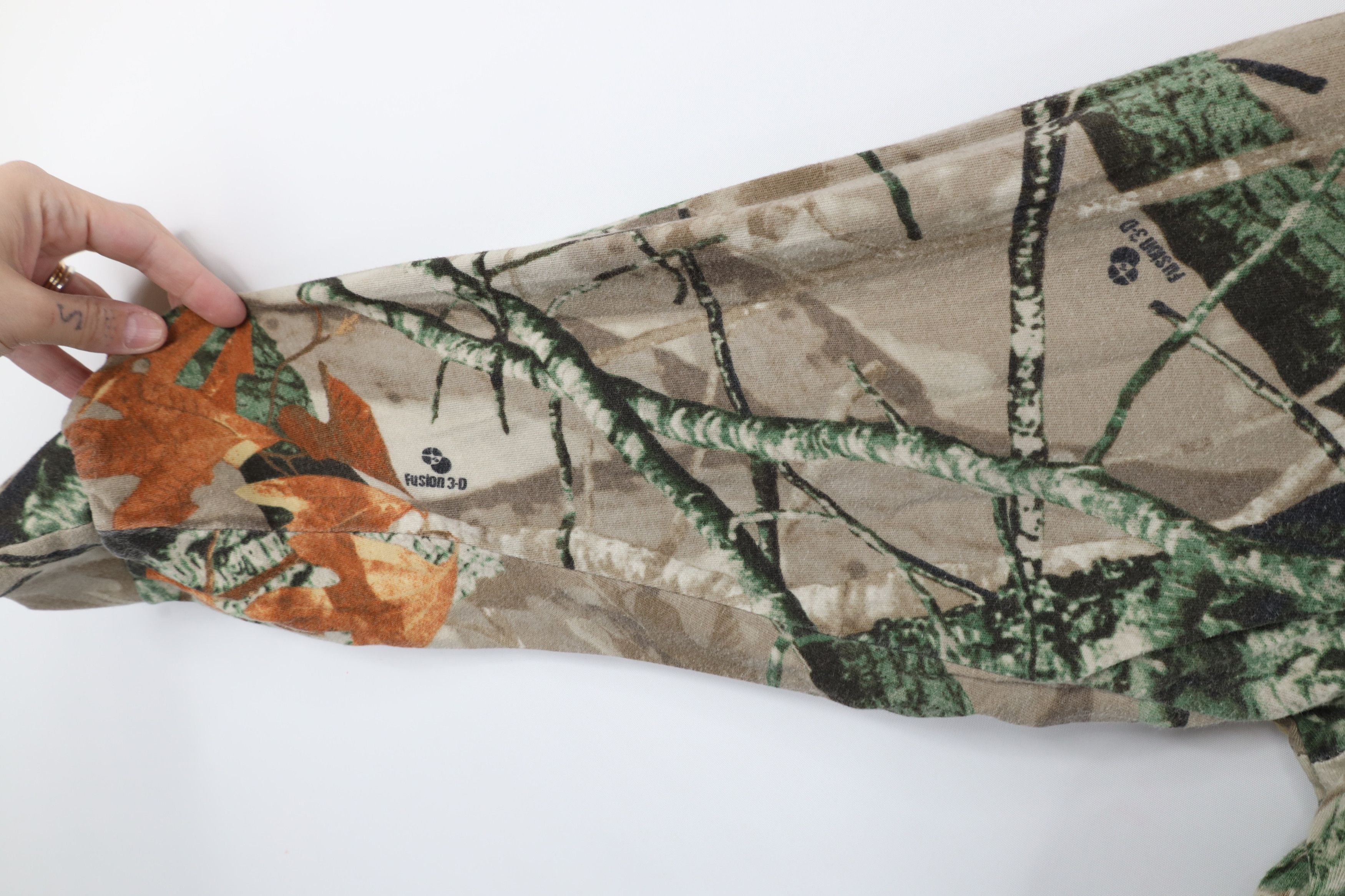 Vintage Vintage 90s Y2K Streetwear Camouflage Long Sleeve T-Shirt Size US XXL / EU 58 / 5 - 8 Thumbnail