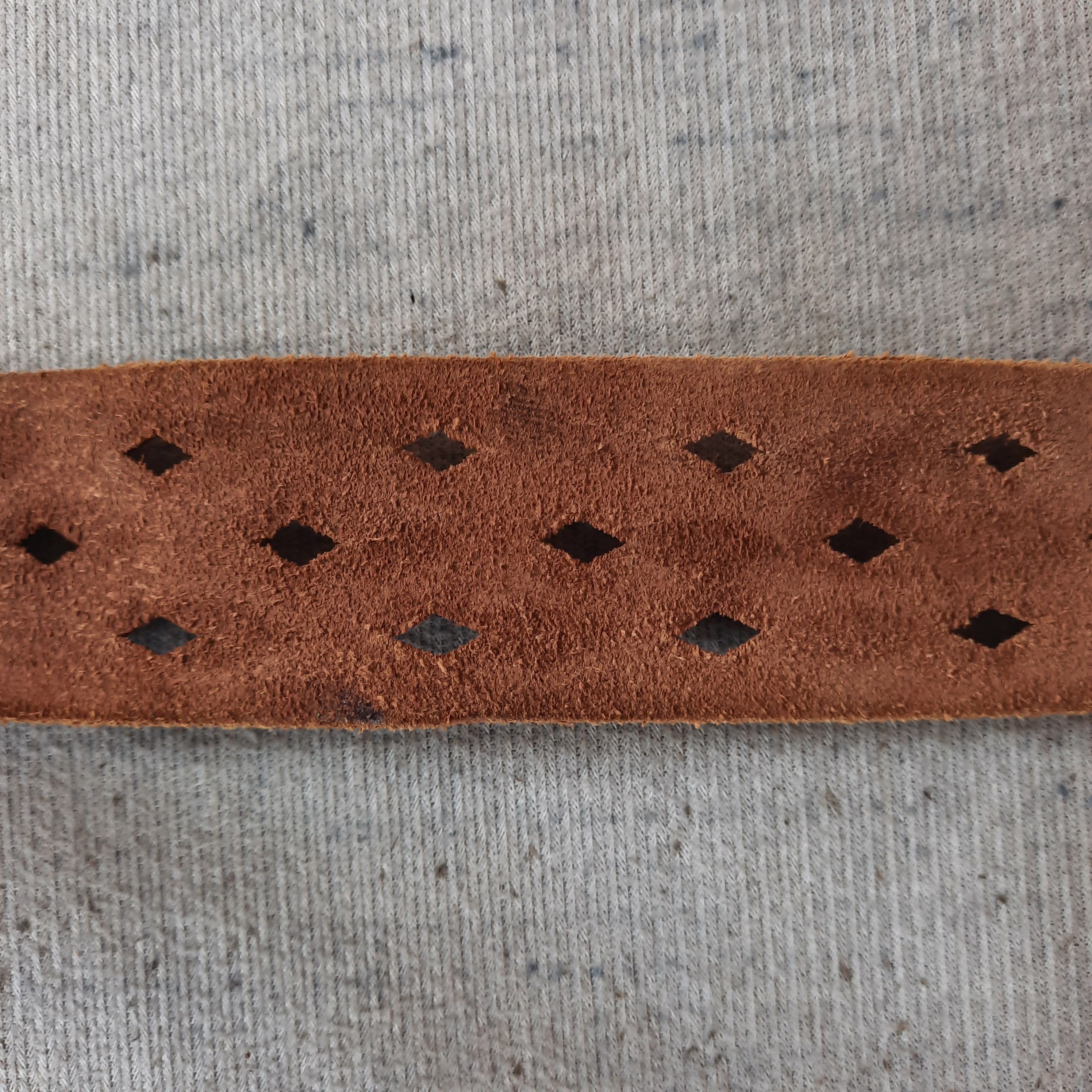 PPFM 🌸 Garrison japanese pettern design ninja leather belt Size ONE SIZE - 6 Thumbnail
