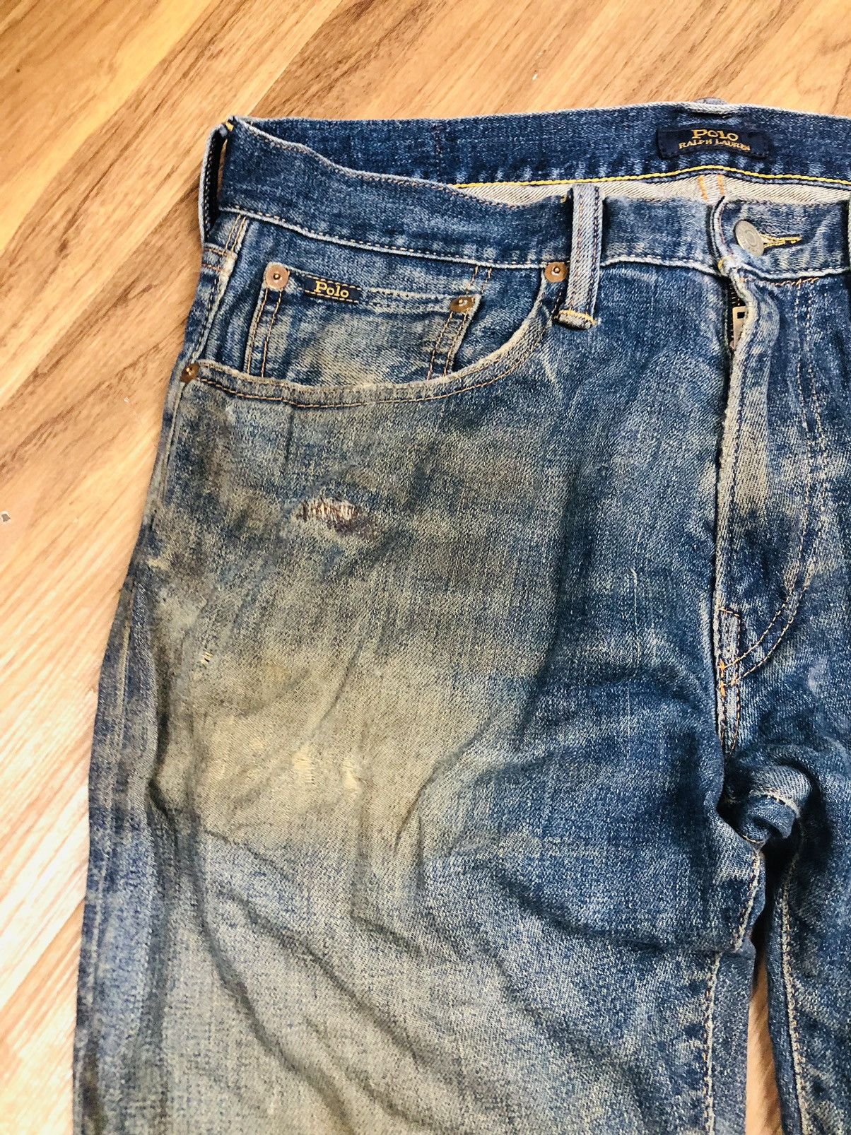 Polo Ralph Lauren Polo Ralph Lauren The Sullivan Slim Distressed Denim (37) Size US 30 / EU 46 - 7 Thumbnail