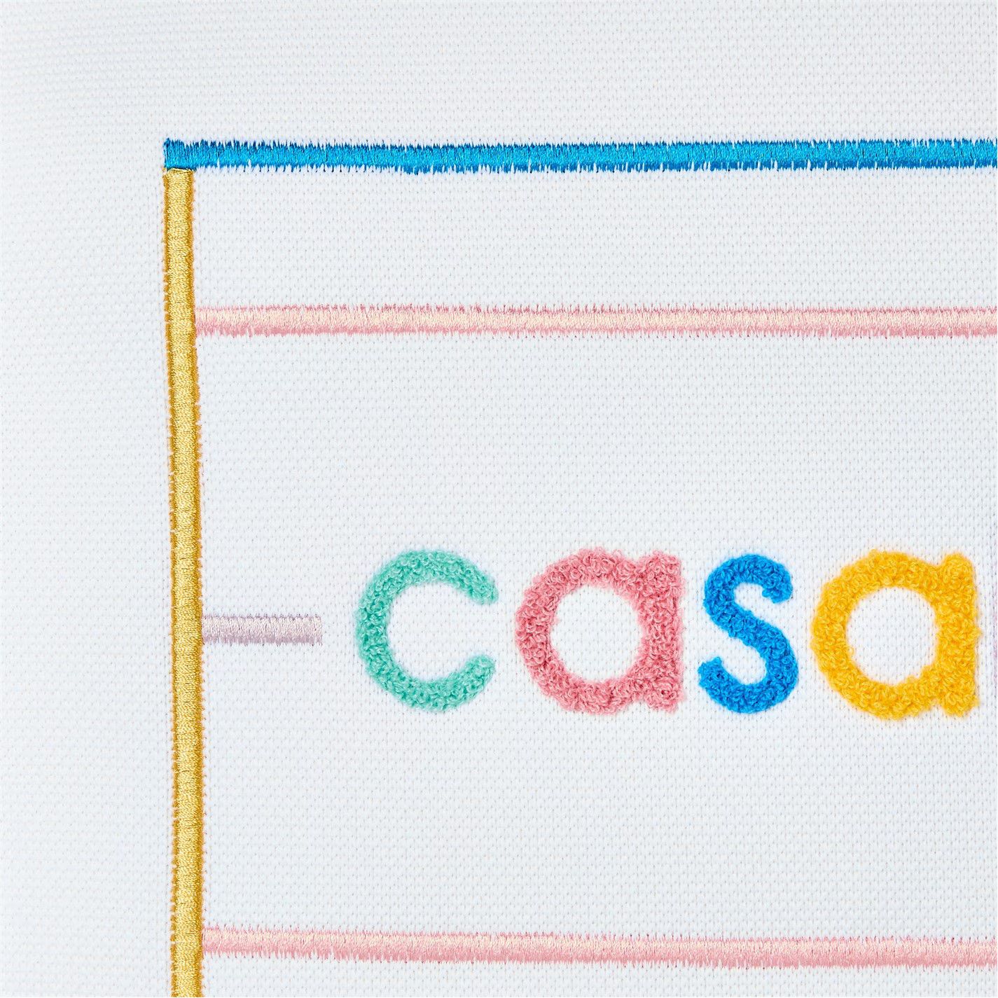 Casablanca Size: OS / Embroidered Knit Shopper Bag in Multicolor Size ONE SIZE - 2 Thumbnail