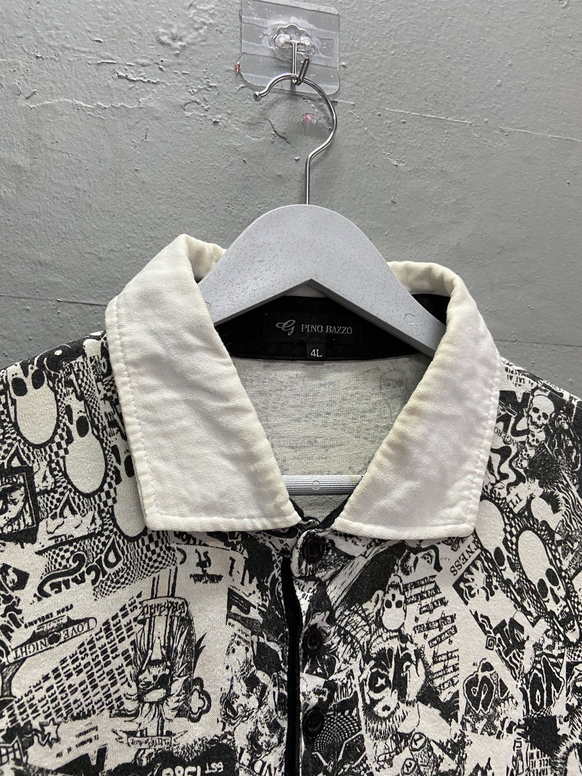 Japanese Brand PINO BAZZO FUNKY NIGHT ON THE DISCO SHIRT Size US L / EU 52-54 / 3 - 2 Thumbnail