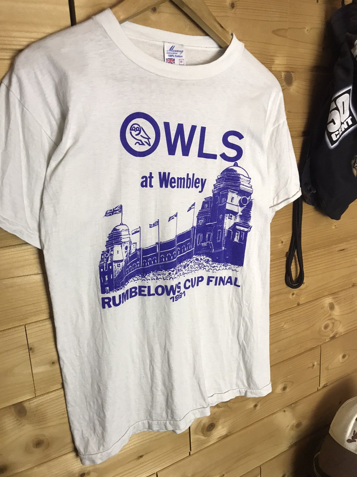 Vintage Vintage 1991 Wembley football soccer t-shirt Size US S / EU 44-46 / 1 - 3 Thumbnail