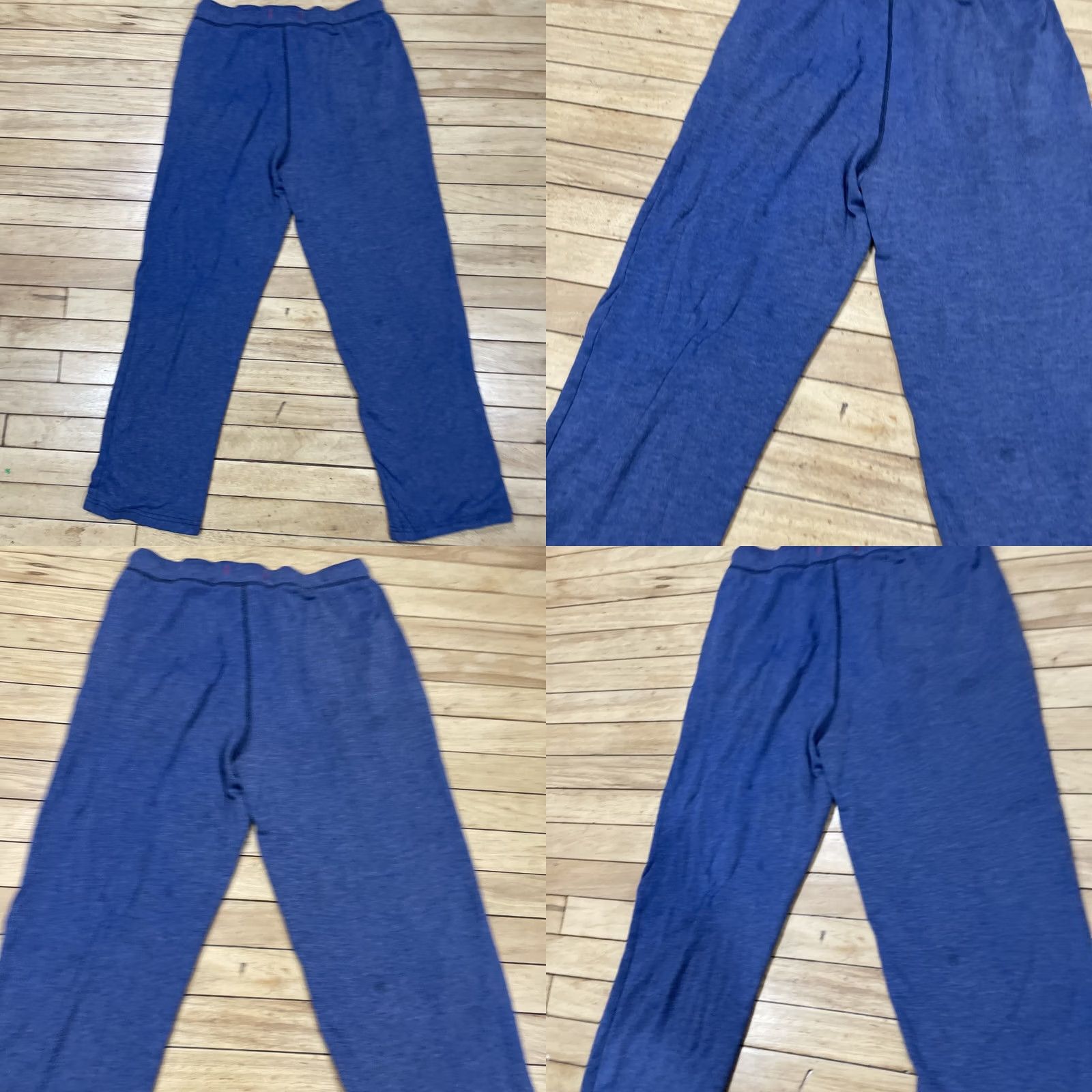 Tommy Bahama TOMMY BAHAMA Pants L Mens Blue Drawstring Knit 3% Polyamide Acrylic Cotton Large Size US 33 - 11 Thumbnail