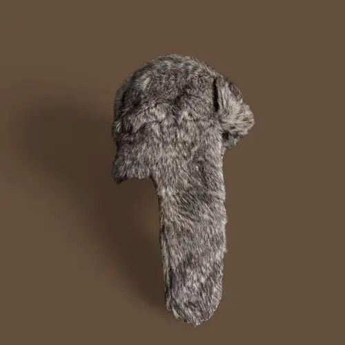 Japanese Brand Japanese Vintage Trapper Fuzzy Ushanka Mohair Hat Size ONE SIZE - 2 Thumbnail