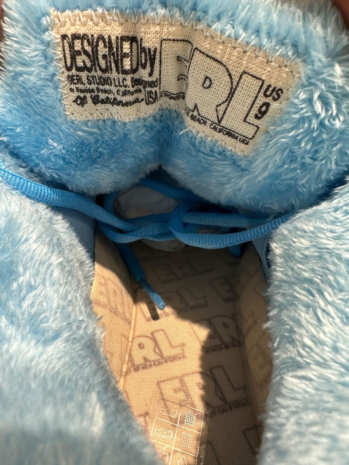 ERL ERL - Vamps Skate Sneaker Blue Size US 9 / EU 42 - 7 Thumbnail