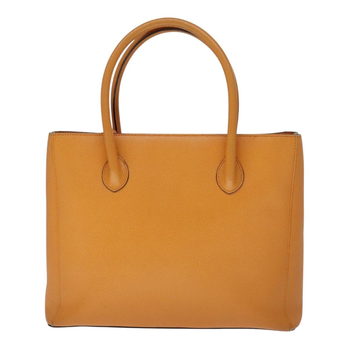 Celine CELINE Tote Bag Leather Orange Size ONE SIZE - 2 Thumbnail