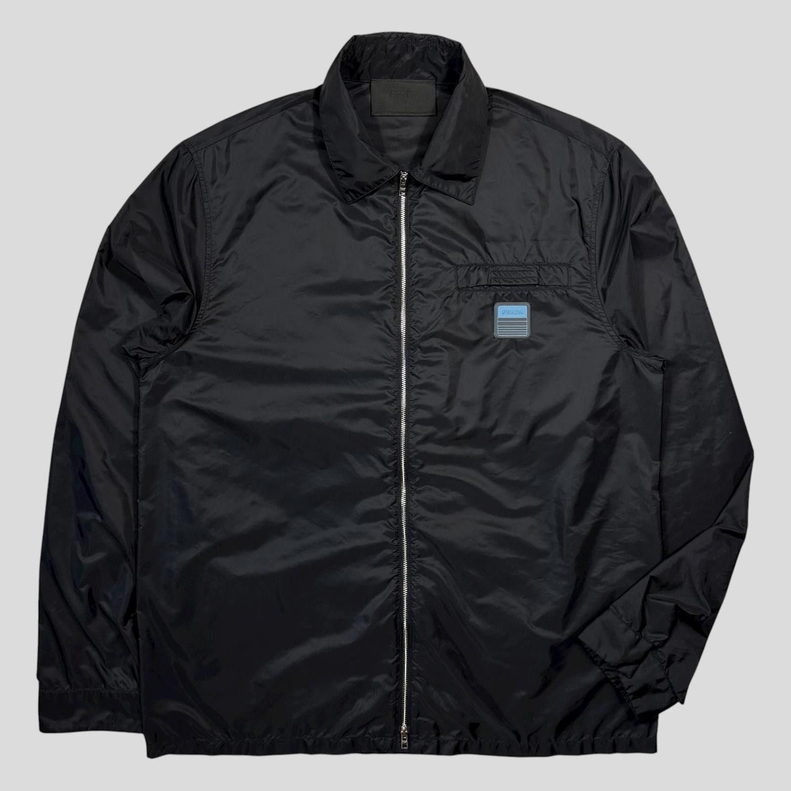 Prada Prada 2018 Race Logo Nylon Blouson Overshirt Jacket - M/L Size US M / EU 48-50 / 2 - 1 Thumbnail
