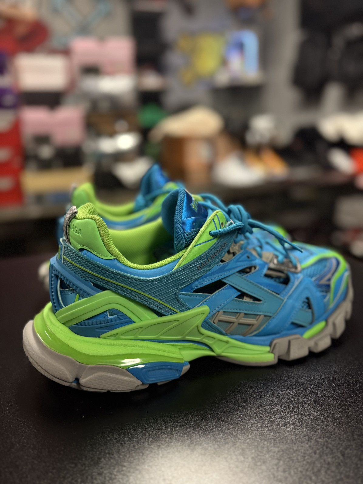 Balenciaga Balenciaga Track 2 Blue Green Size 44EU/11US/10UK Size US 11 / EU 44 - 9 Thumbnail