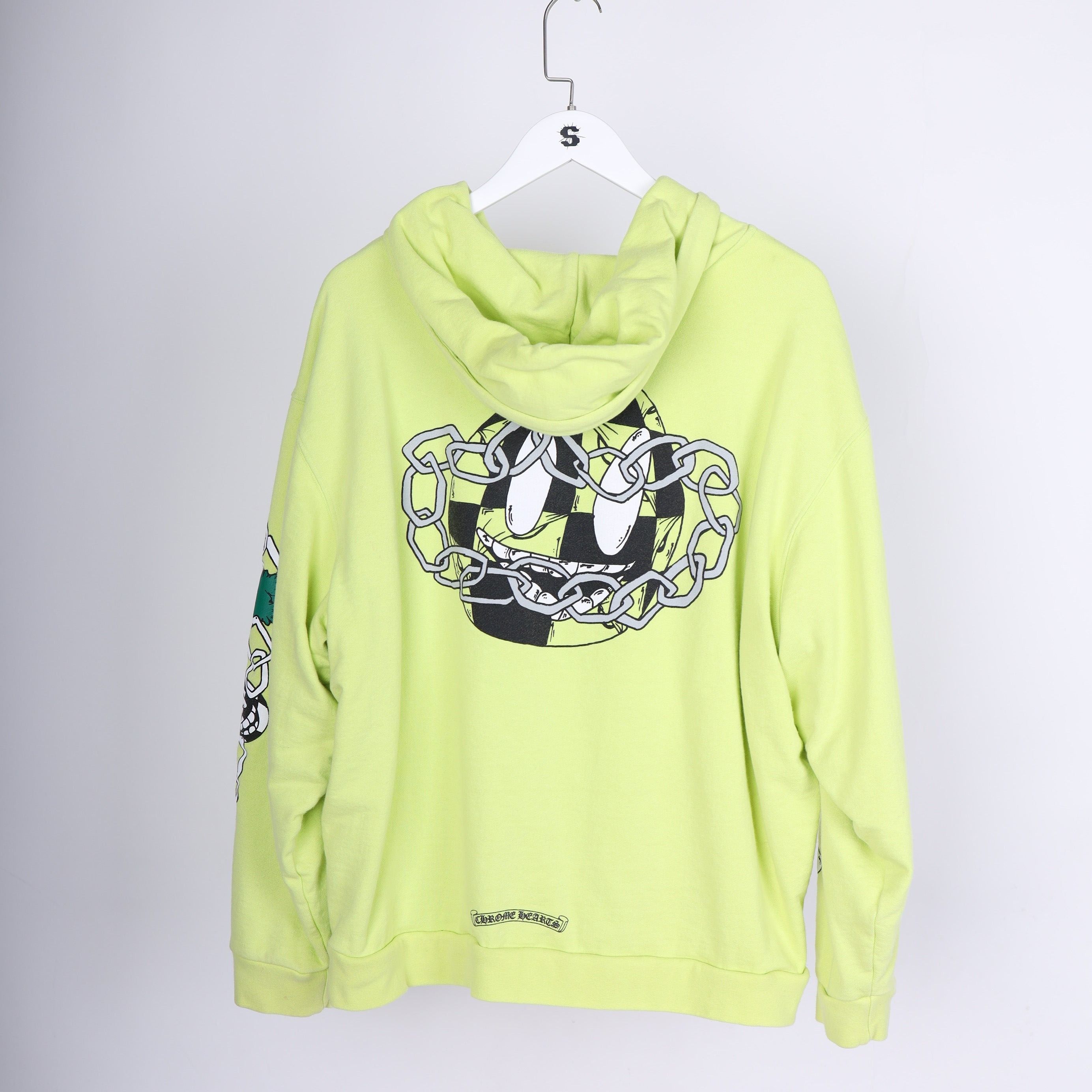 Chrome Hearts CHROME HEARTS X MATTY BOY LINK SLIME GREEN HOODIE Size US XXL / EU 58 / 5 - 6 Thumbnail
