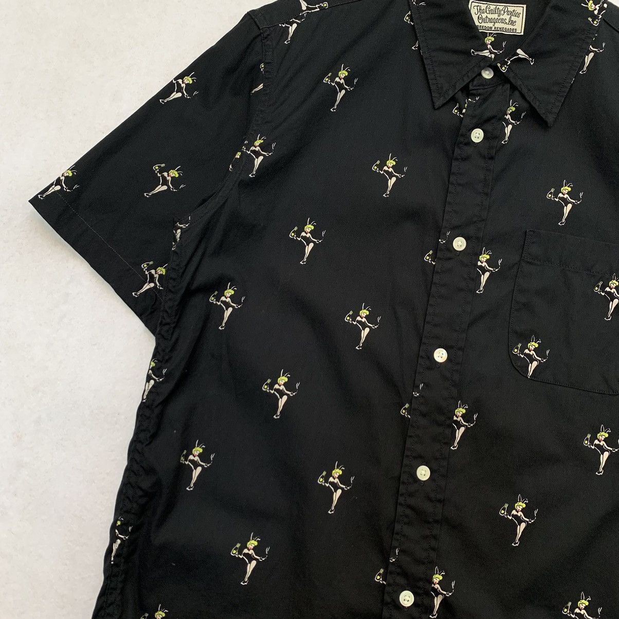 Wacko Maria Wacko Maria Guilty Parties Bunny Girl Short Sleeve Shirt Size US M / EU 48-50 / 2 - 4 Thumbnail