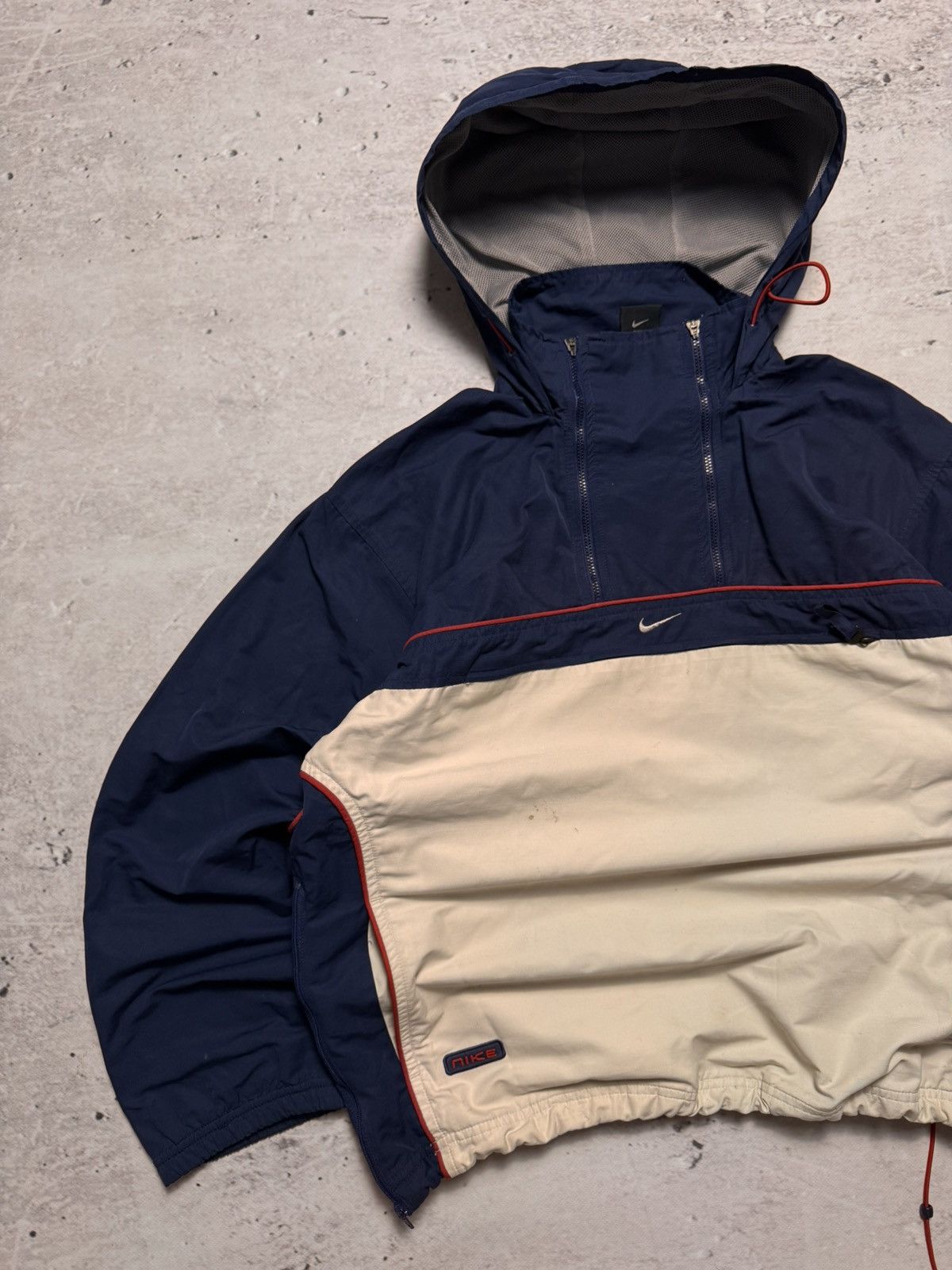 Nike × Nike ACG NIKE VINTAGE CENTER LOGO OVERSIZE NYLON 1/3 ZIP LIGHT JACKET Size US S / EU 44-46 / 1 - 2 Thumbnail