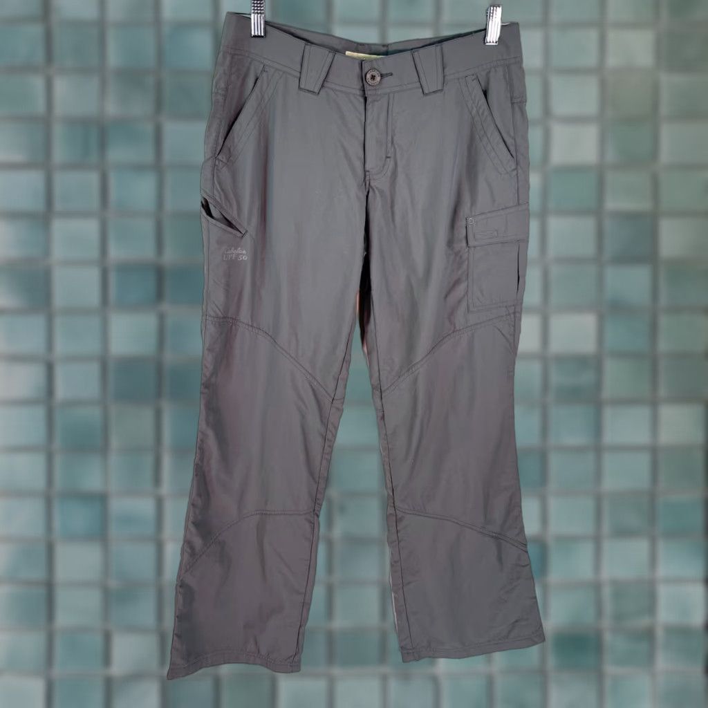 Vintage Cabela's Rain Pants Army Gray Nylon Lightweight Activewear 32x32 Small Adult Pants Mens Size US 32 / EU 48 - 1 Thumbnail