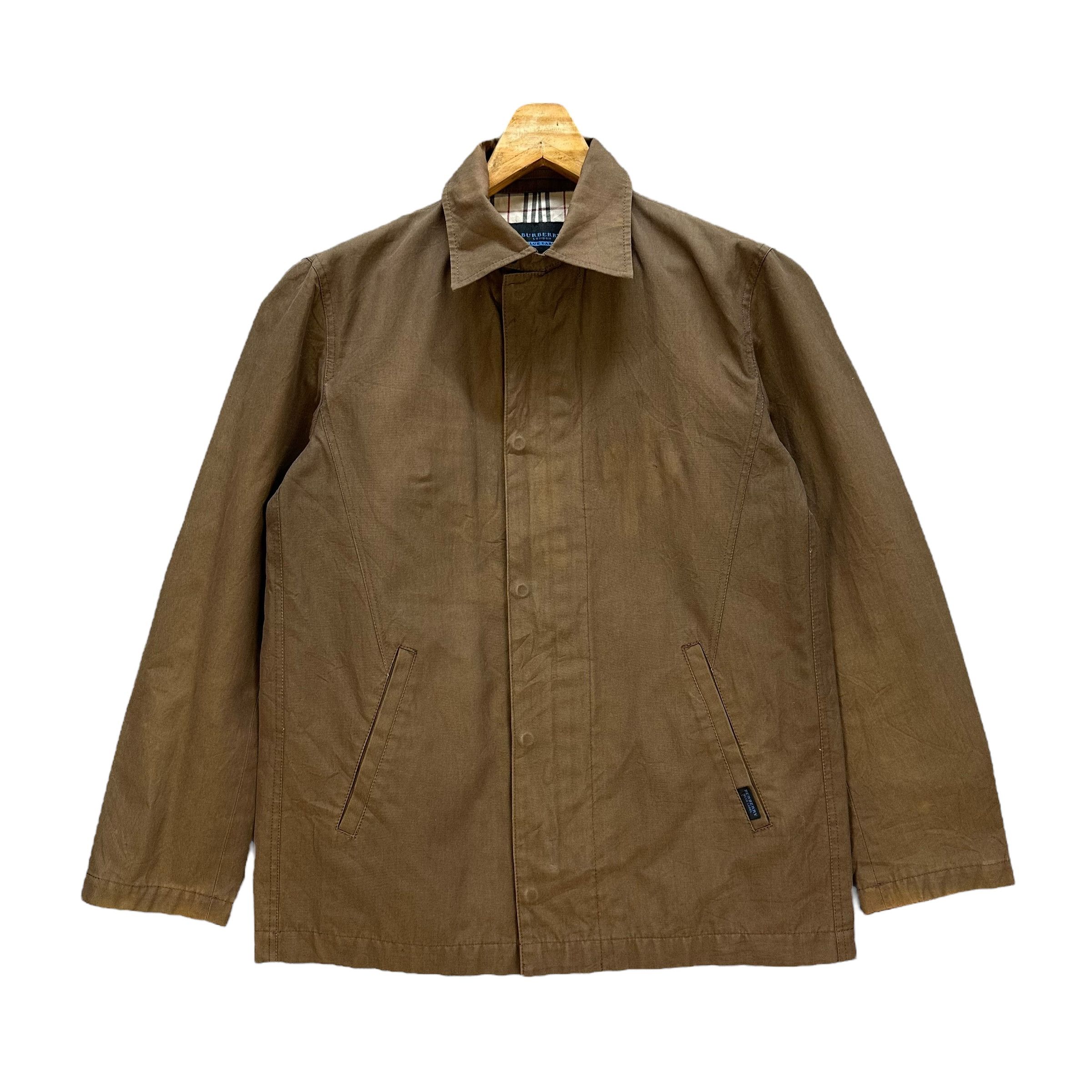 Burberry Blue Label Nova Check Brown Casual Jacket #A31-0695