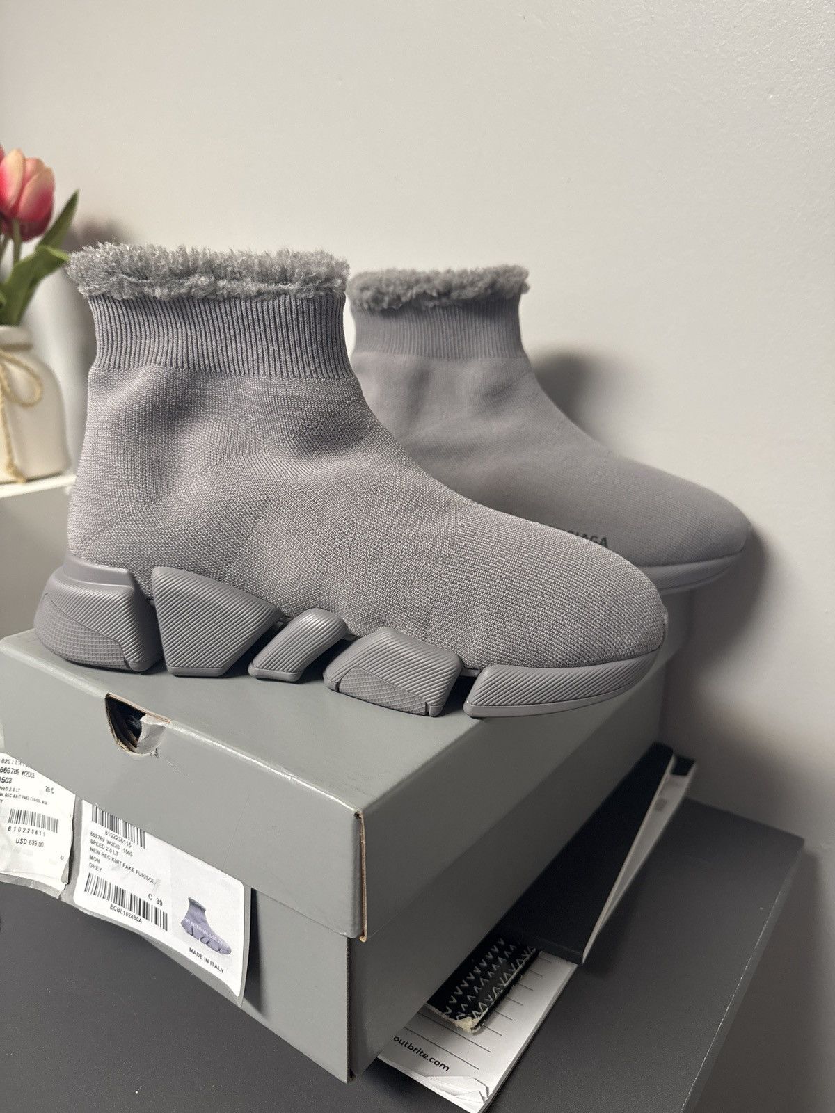 Balenciaga Speed 2.0 Sneaker “Dark Grey”