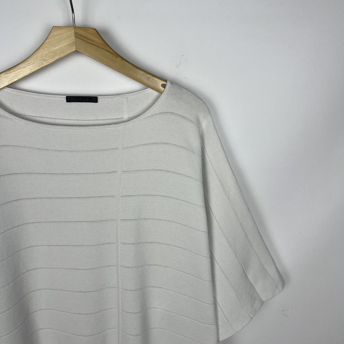 OSKA Ladies OSKA Avant-Garde oversize knit top tee Size XL / US 12-14 / IT 48-50 - 2 Thumbnail