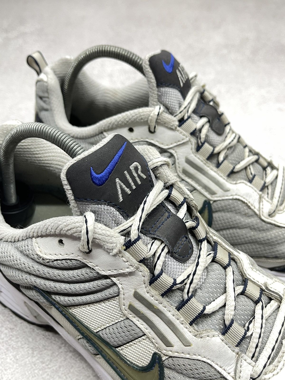 Nike Mens Vintage Nike Air Copious Sneakers White/Grey Y2K ACG TN Size US 10 / EU 43 - 8 Thumbnail