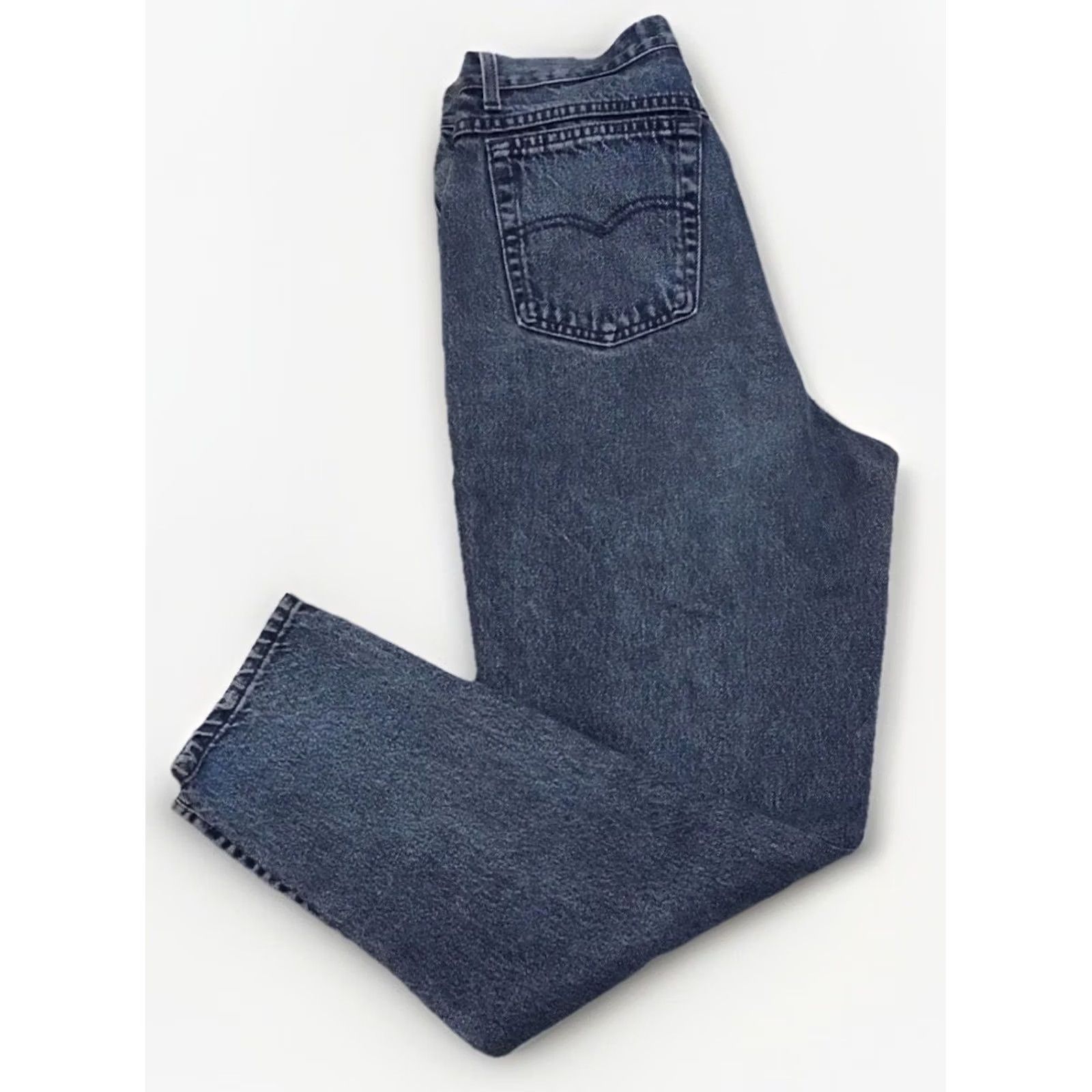 Levi's VINTAGE Levi’s 900 Series Jeans High Waist Tapered Leg 14 32 in Waist Mom Jeans Blue Denim USA Handcrafted Size 36" / US 14 / IT 50 - 5 Thumbnail