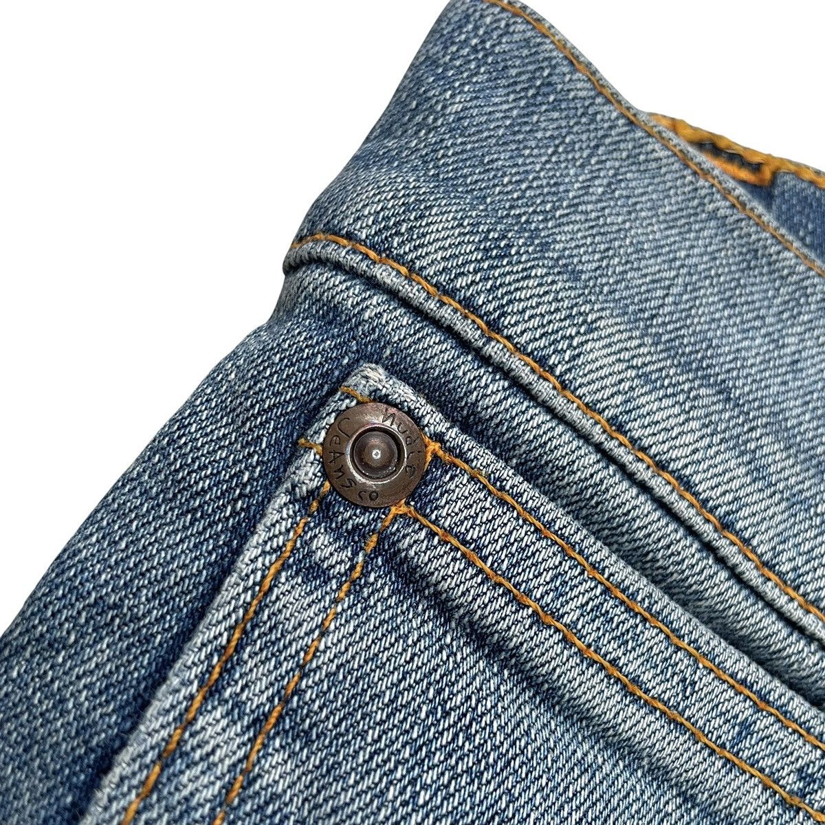 Nudie Jeans Nudie Jeans Thin Finn Sharp Nail Processed Denim Size US 32 / EU 48 - 12 Thumbnail