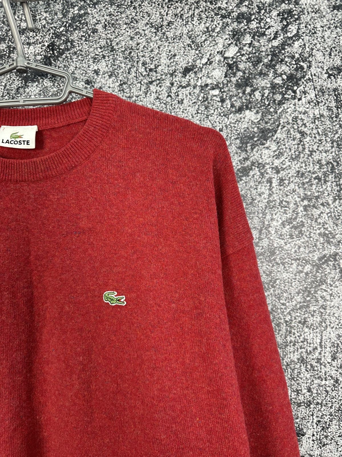 Lacoste Men’s Lacoste Wool Sweater Pullover Vintage Size 7 (XXL) Size US XXL / EU 58 / 5 - 4 Thumbnail