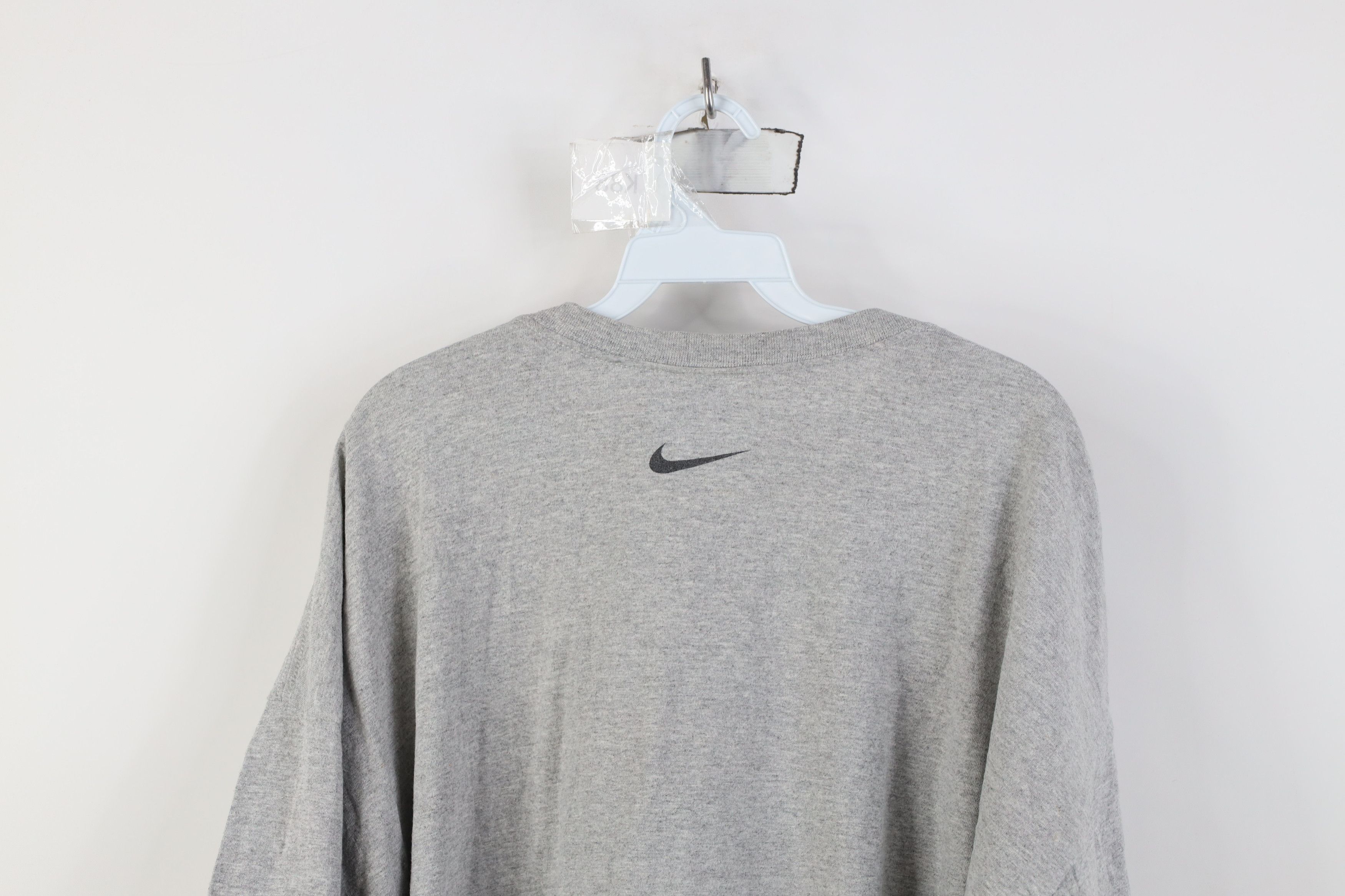 Nike Vintage Nike Scott Cetner Swoosh Spell Out T-Shirt Gray Size US XXL / EU 58 / 5 - 13 Thumbnail