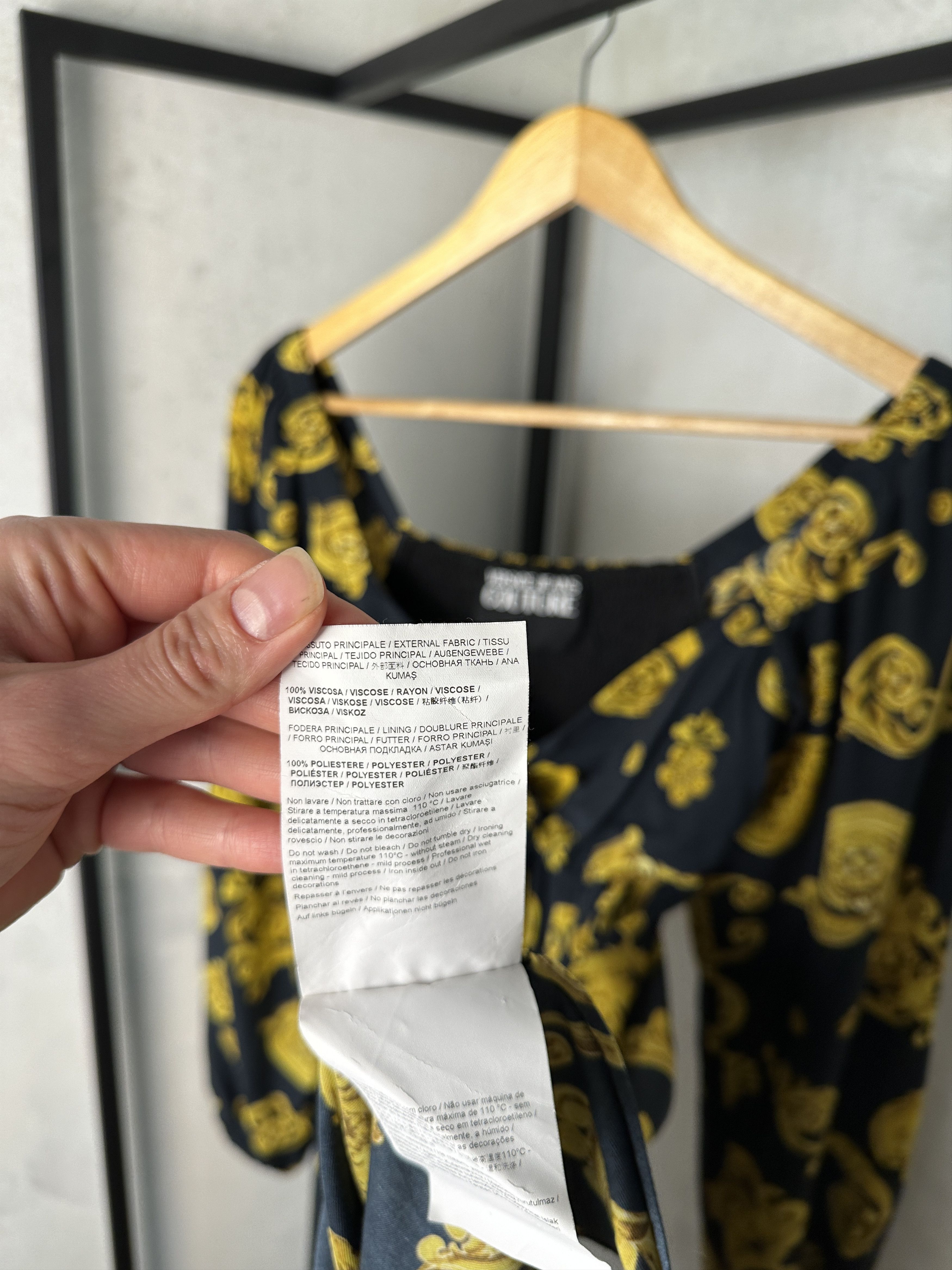 Versace Versace Jeans Couture Mini Dress Size S / US 4 / IT 40 - 8 Thumbnail