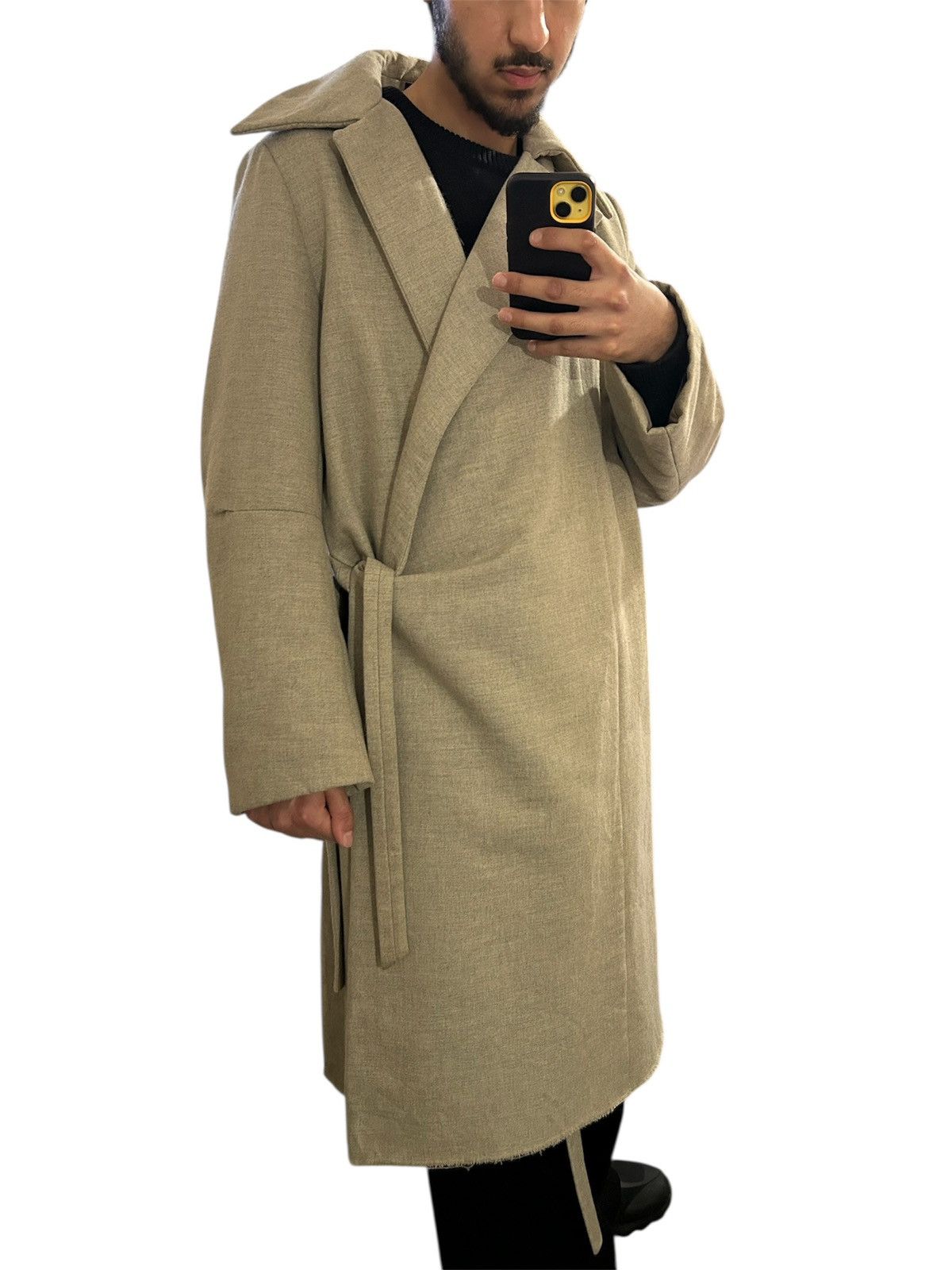 Ann Demeulemeester Ann Demeulemeester Vintage Archive Trench Coat Size US M / EU 48-50 / 2 - 4 Thumbnail