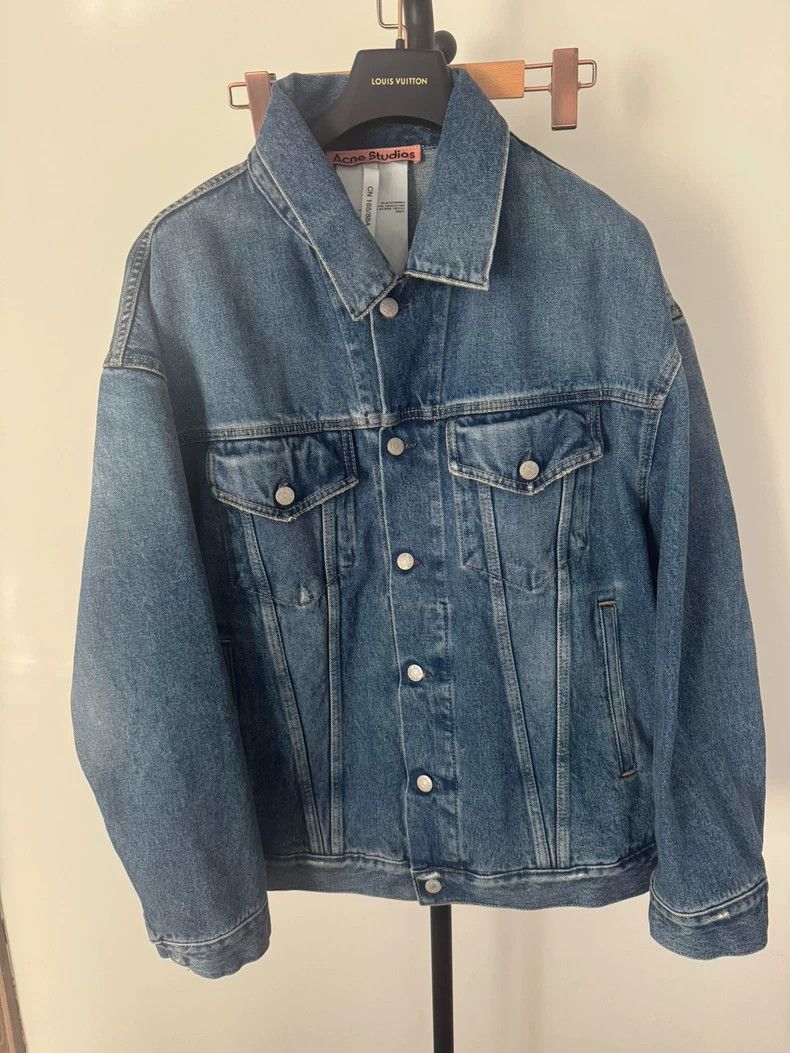 Acne Studios acne studios denim jacket 2502-Nextarrow Size US XXS / EU 40 - 1 Thumbnail