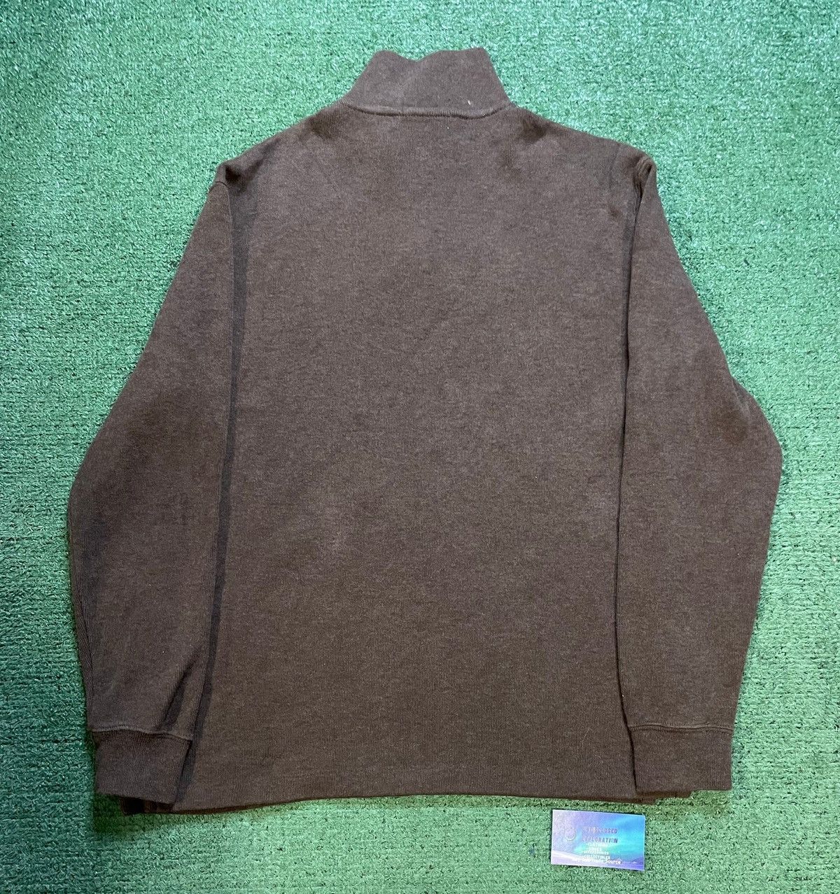 Polo Ralph Lauren Polo Ralph Lauren brown quarter zip Size US M / EU 48-50 / 2 - 2 Thumbnail