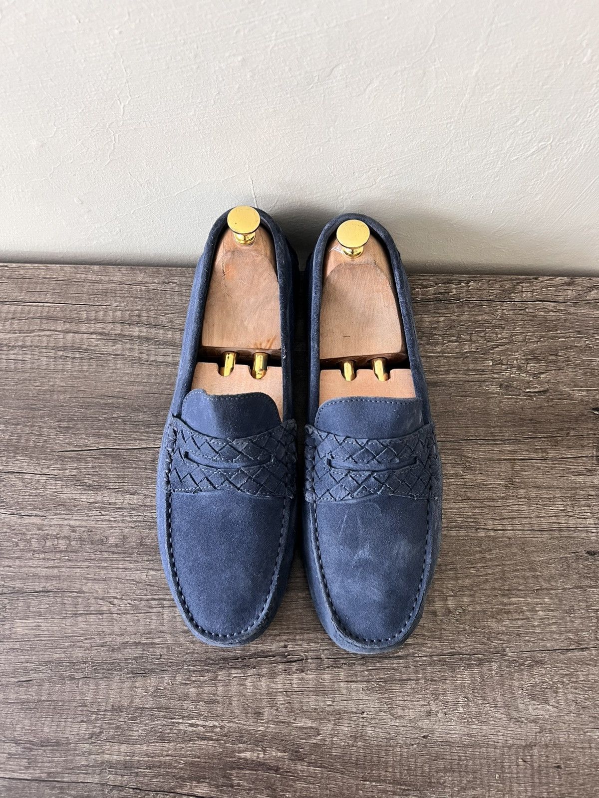 Bottega Veneta BOTTEGA VENETA SUEDE LOAFERS Size US 10 / EU 43 - 1 Thumbnail