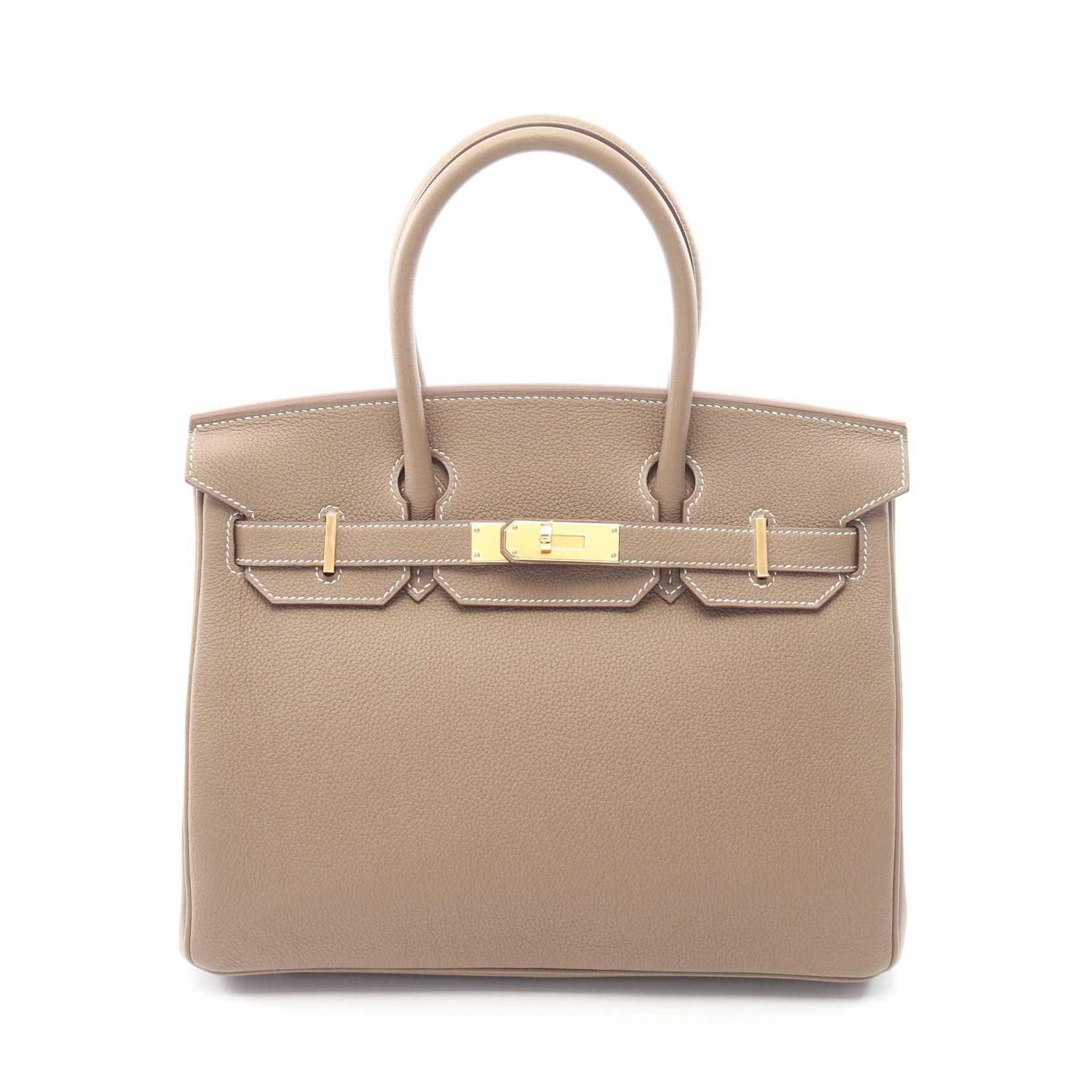 Hermes Hermes Hermes Birkin30 Togo Leather Handbag Stamp K (2025) DUTY FREE for USA Size ONE SIZE - 1 Thumbnail