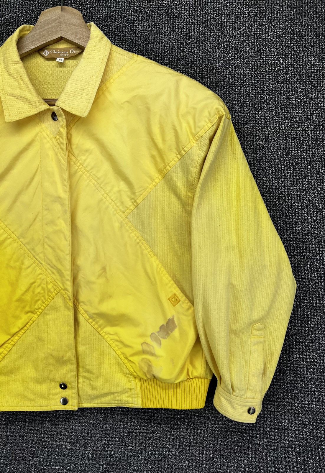 Christian Dior Monsieur Vintage 90s Christian Dior Monsieur Sport Yellow Jacket Size M / US 6-8 / IT 42-44 - 5 Thumbnail