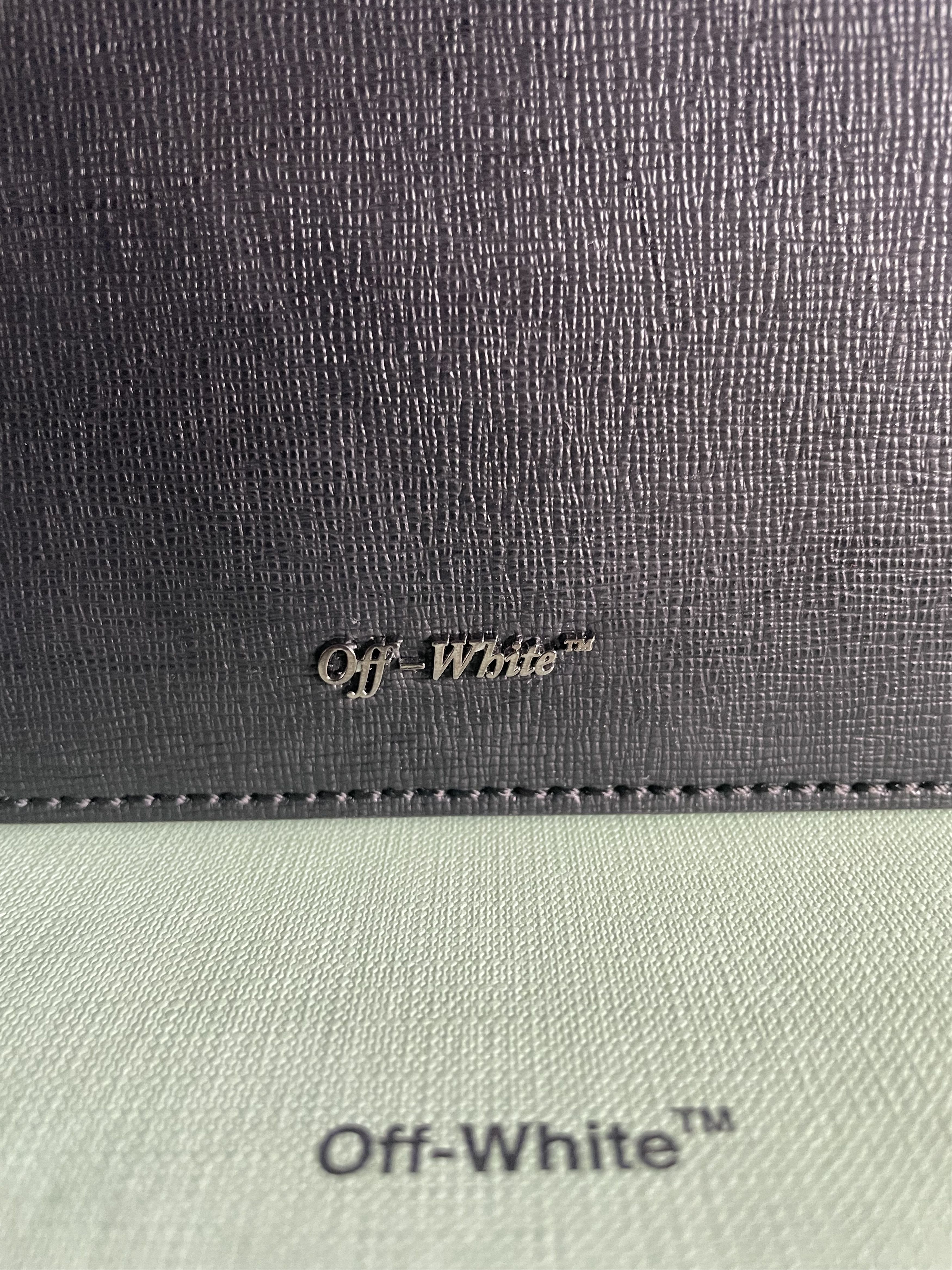 Off-White Diagonal Binder Clip Bag Size ONE SIZE - 8 Thumbnail