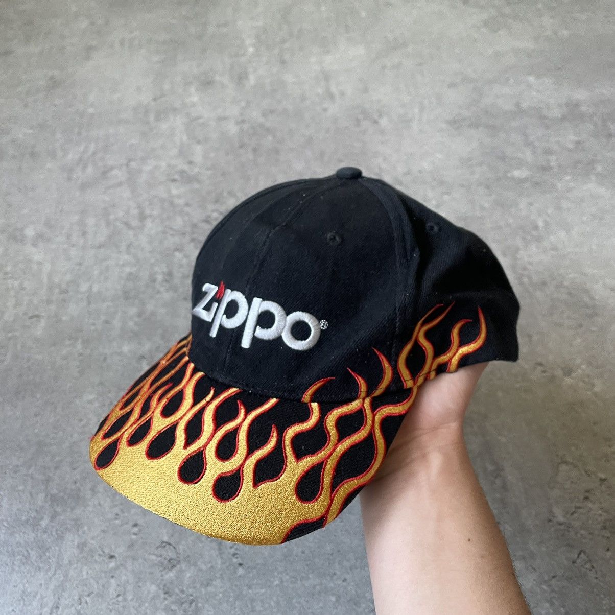 Vintage × Zippo 90s Zippo Vintage Flame Cap Y2K Yeezy Style Size ONE SIZE - 1 Thumbnail
