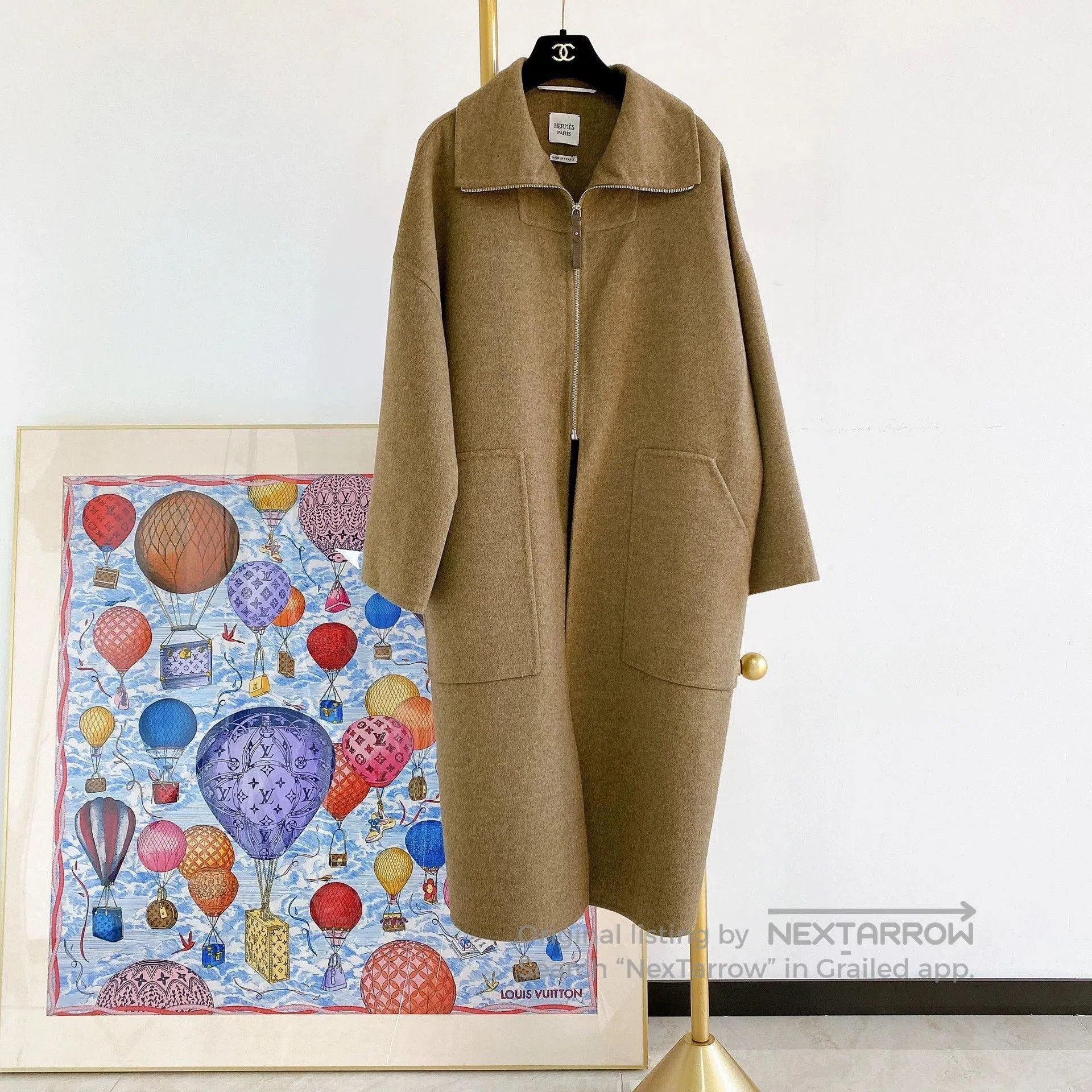 Hermes Hermes Solid Cashmere Coat Size 36. Size US S / EU 44-46 / 1 - 1 Thumbnail