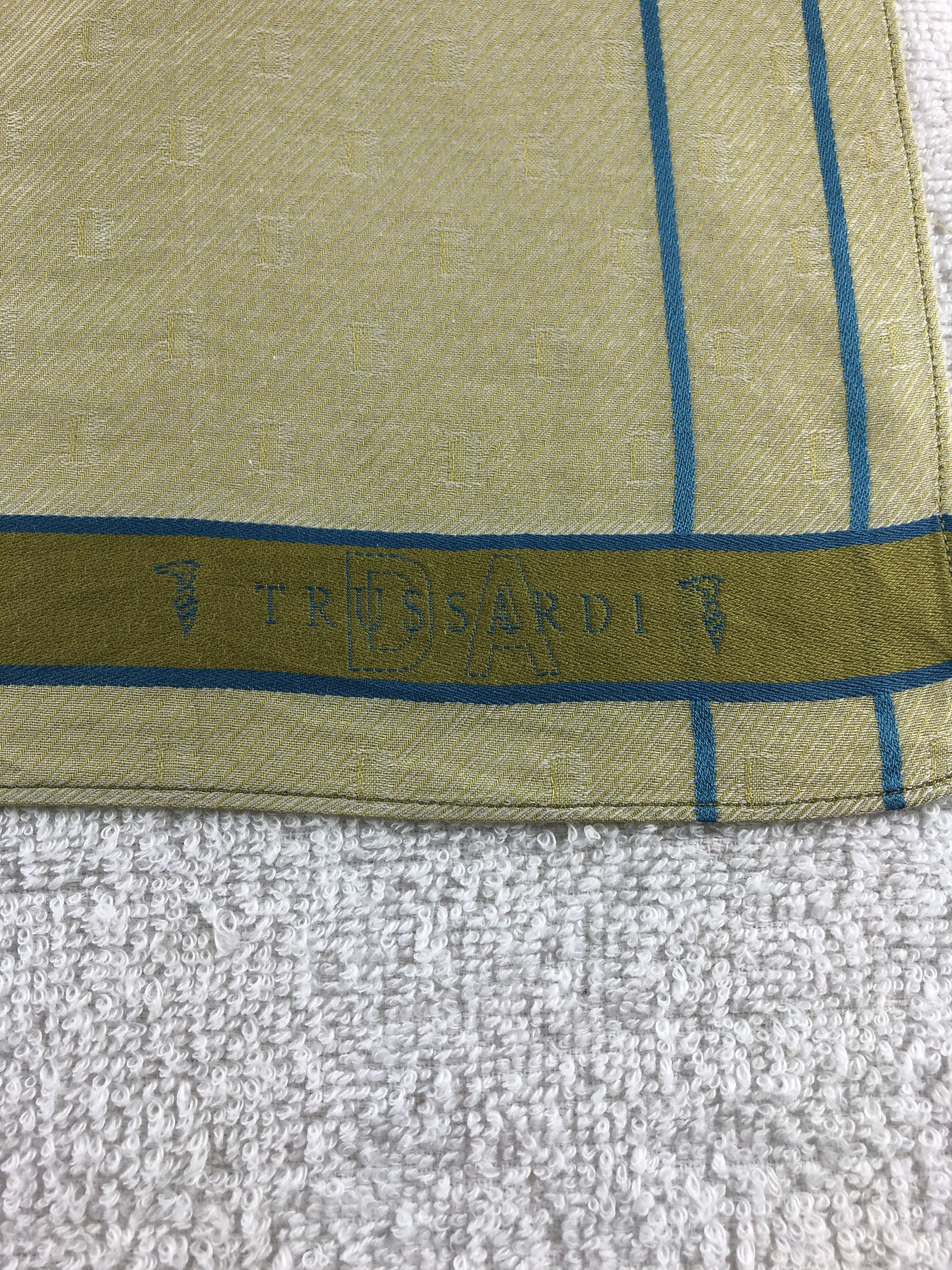 Trussardi × Vintage Trussardi Handkerchief / Bandana / Neckerchief Size ONE SIZE - 5 Thumbnail
