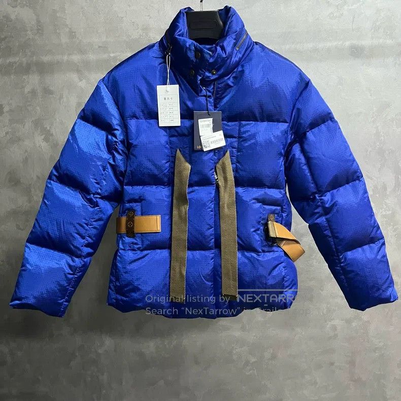 Louis Vuitton Louis Vuitton Blue zippered solid collar down jacket Size XS / US 0-2 / IT 36-38 - 1 Thumbnail