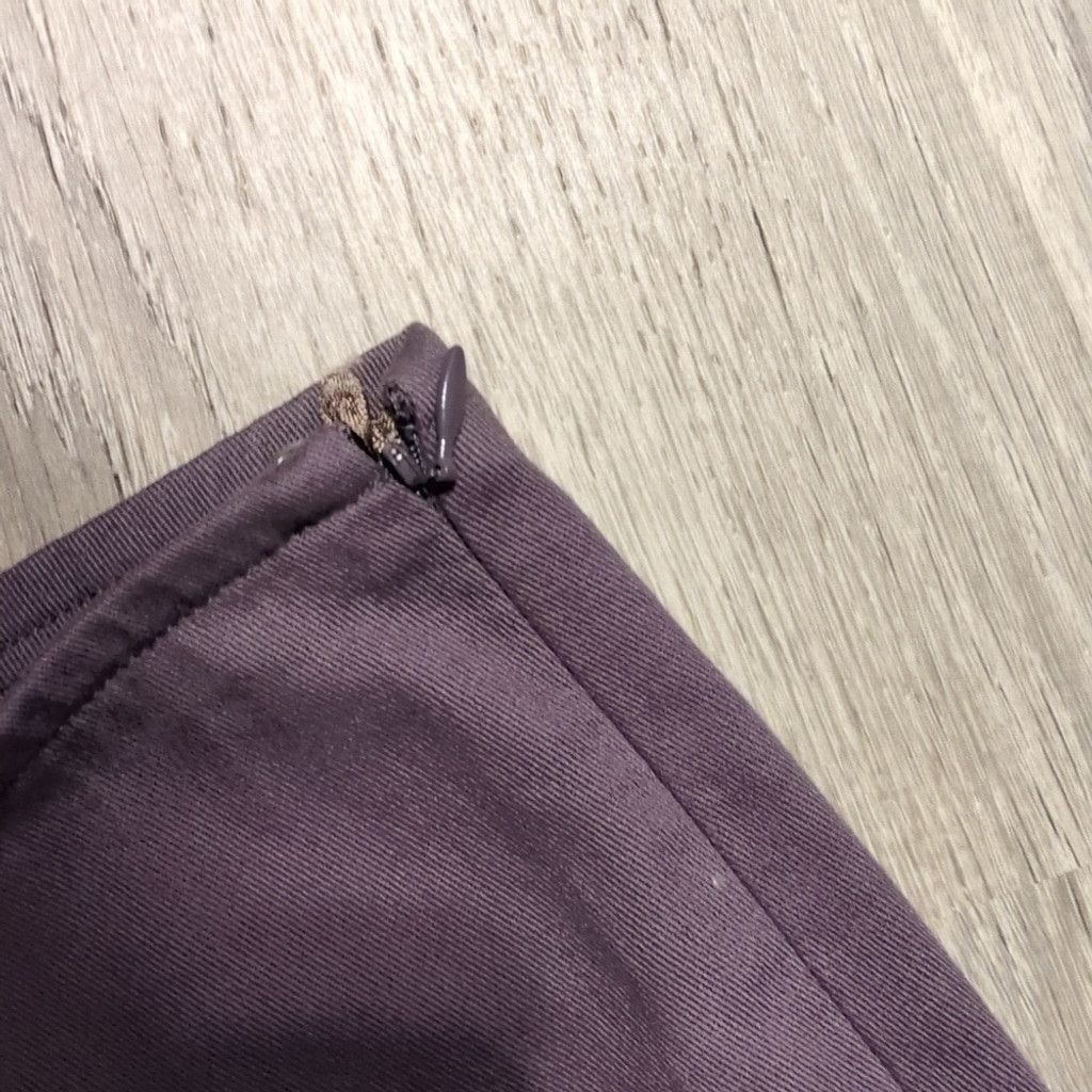 Eileen Fisher Eileen Fisher Light Purple Pants With Side Zipper Size LP Size 35" - 3 Thumbnail