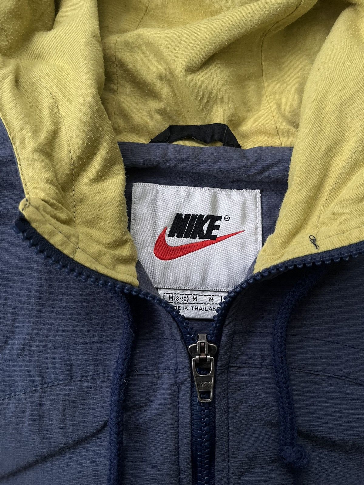 Nike Vintage Nike Y2K Big Swoosh Faded Jacket Size M / US 6-8 / IT 42-44 - 10 Thumbnail