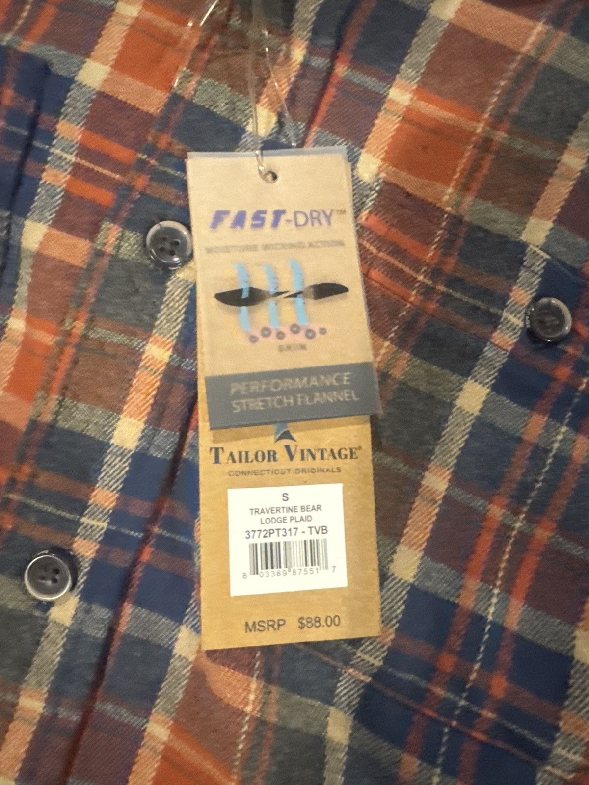 Vintage Taylor Vintage Flannel Size Small Size US S / EU 44-46 / 1 - 3 Thumbnail