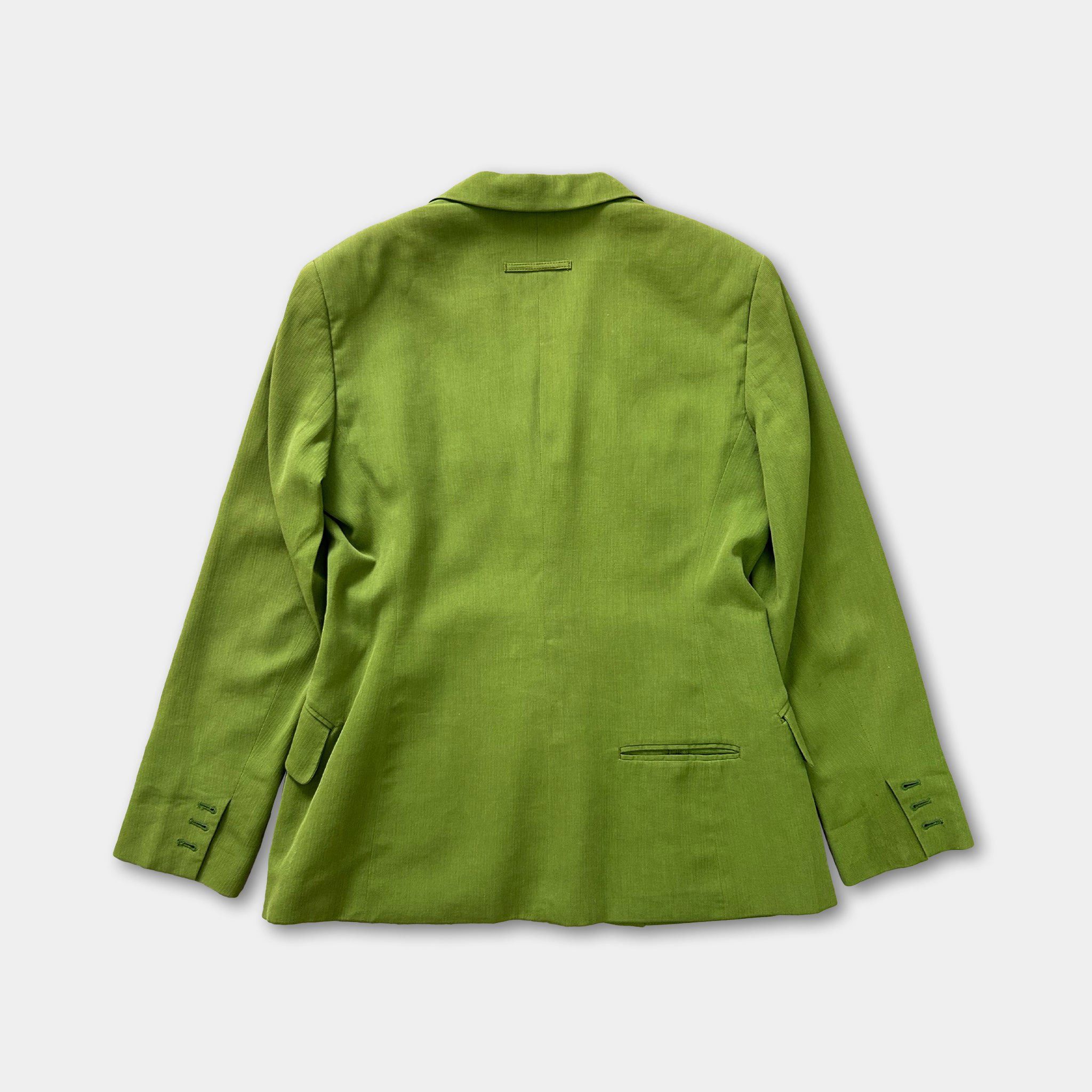 Jean Paul Gaultier Jean Paul Gaultier Classique Green Blazer Size 38S - 4 Thumbnail