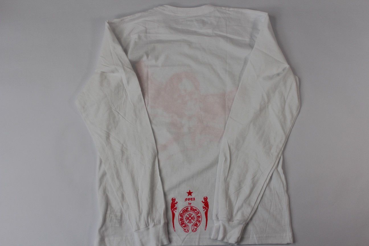 Chrome Hearts Chrome Hearts x Foti Logo Long Sleeve Tee Shirt Size US L / EU 52-54 / 3 - 8 Thumbnail