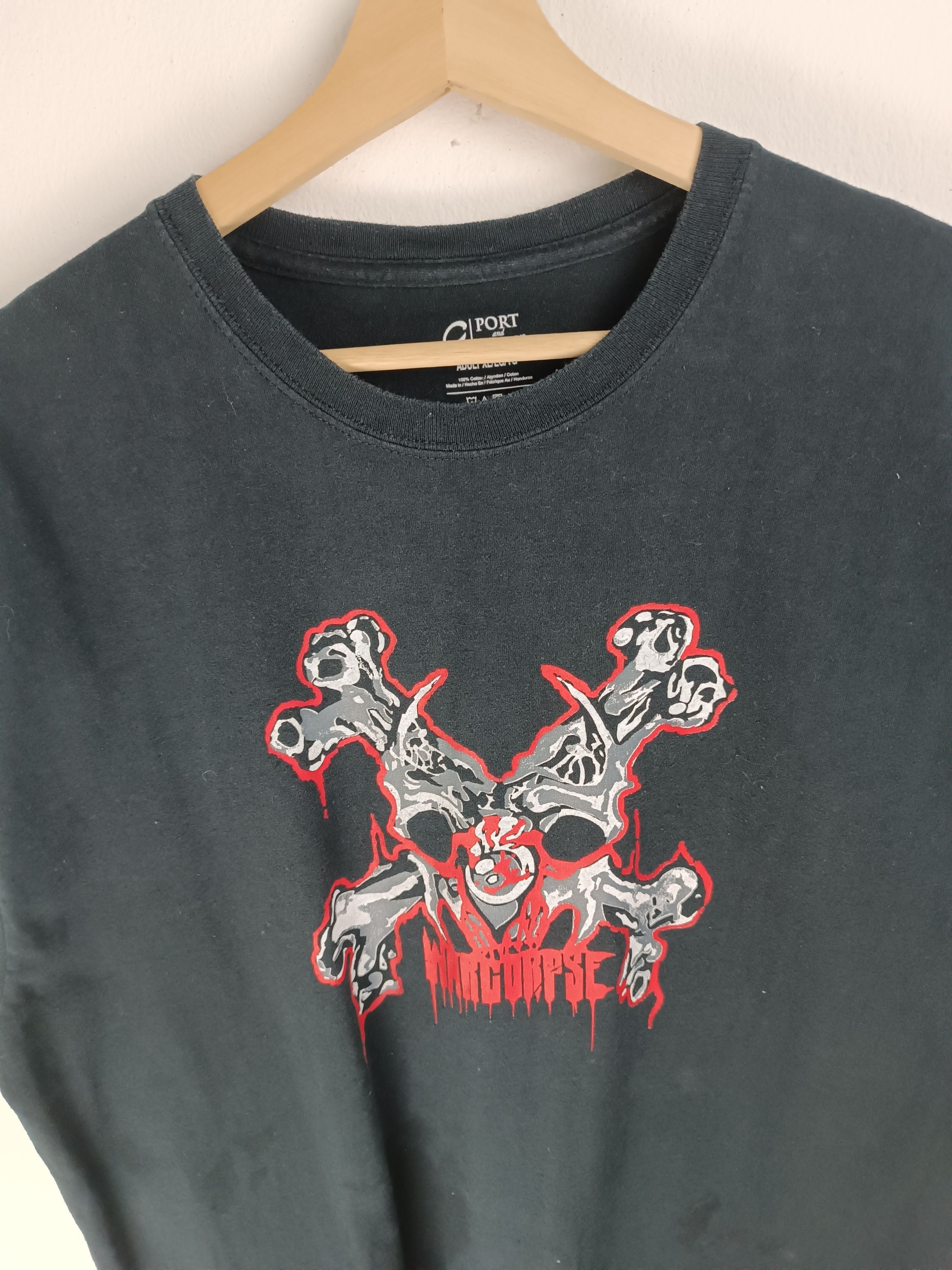 Band Tees VINTAGE WARCORPSE ONE MAN D-BEAT PUNK ROCK TEES Size US XL / EU 56 / 4 - 12 Thumbnail